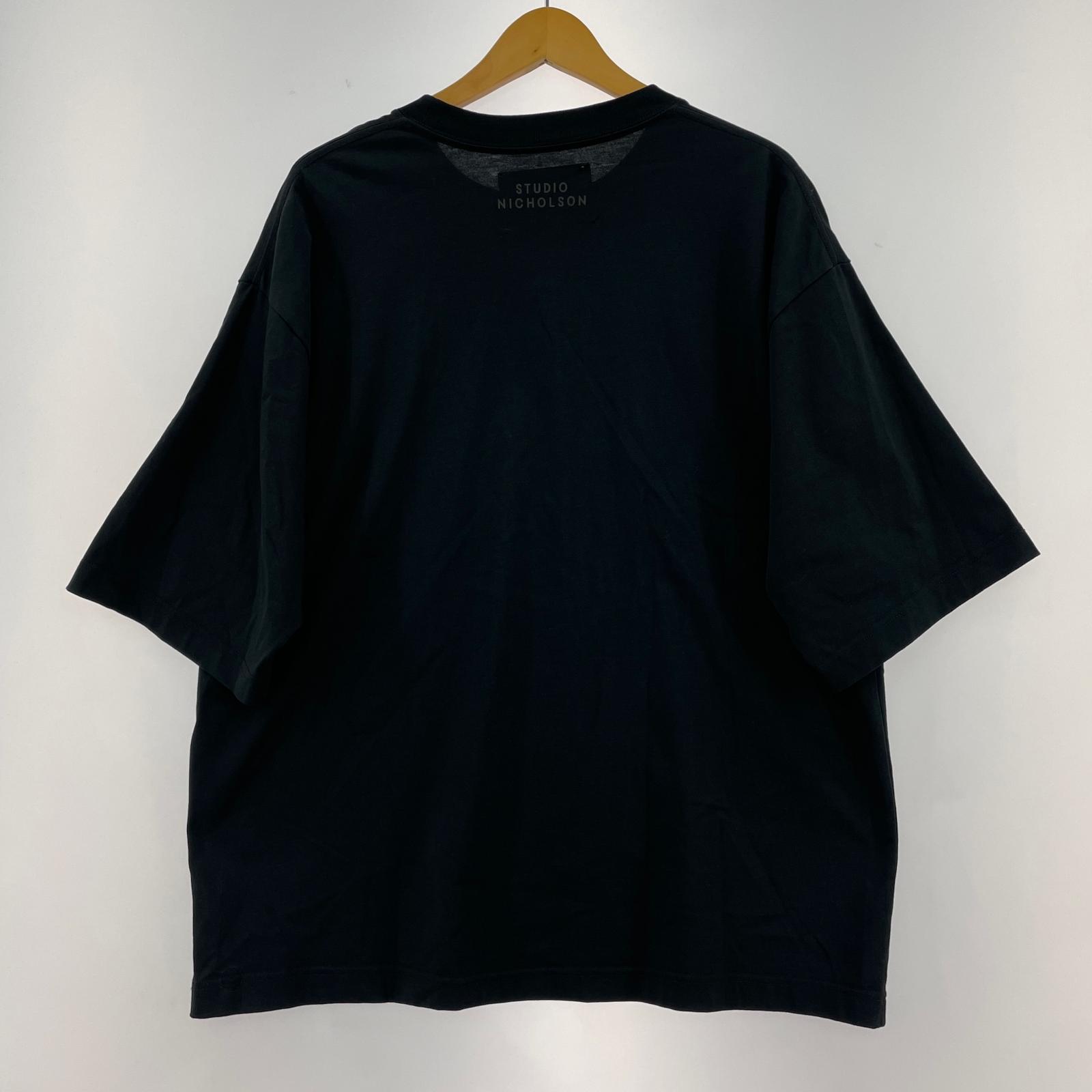 その他トップス STUDIO NICHOLSON/SSカットソー/BLK ブラック
