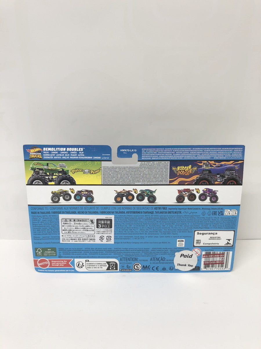 モンスタートラック デモリション ダブル ロコ パンクVs ピュア マッスル ジャイアントホイール シリー2 ミニカーその他