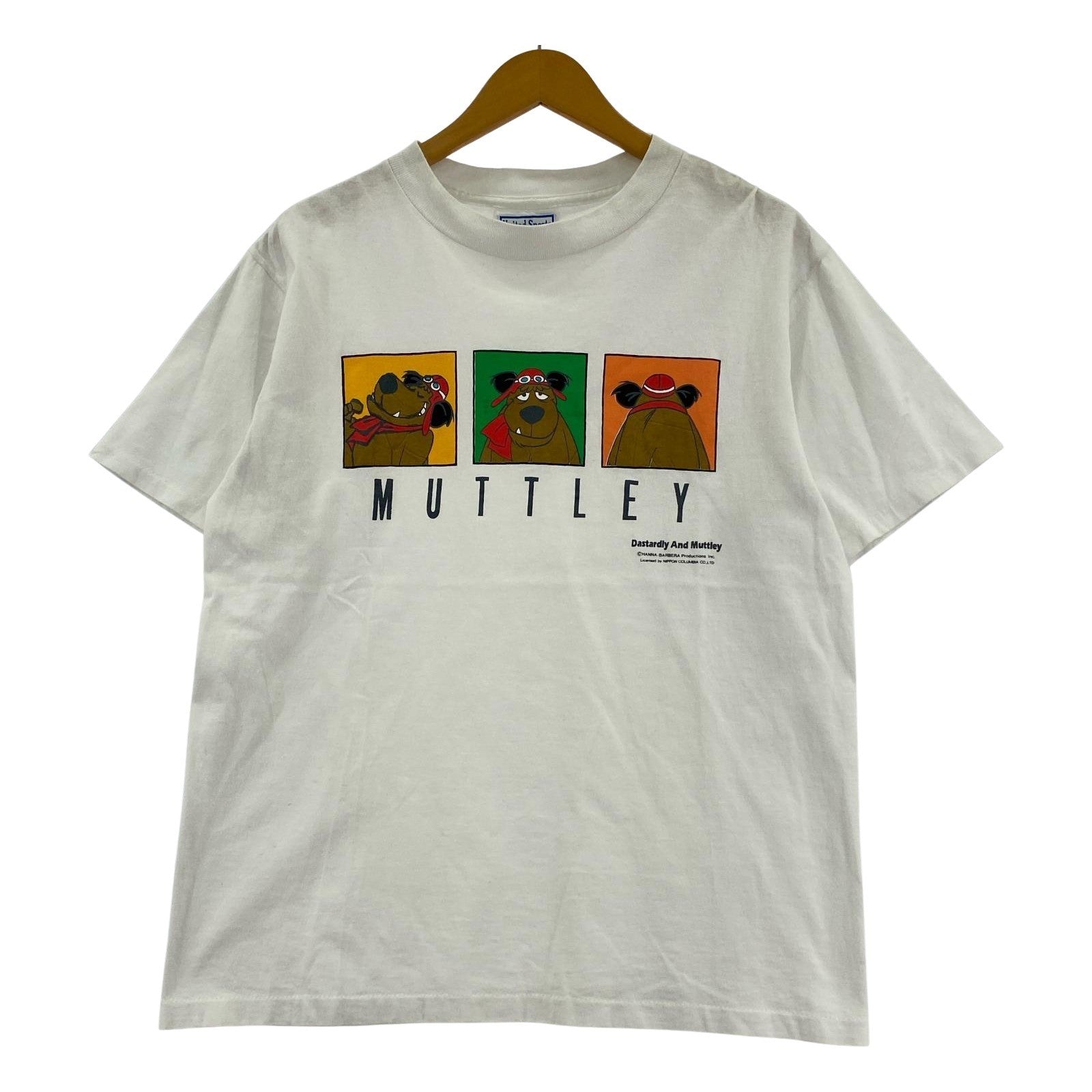その他トップス 90s Dastardly and Muttley tee M WHT M ホワイト