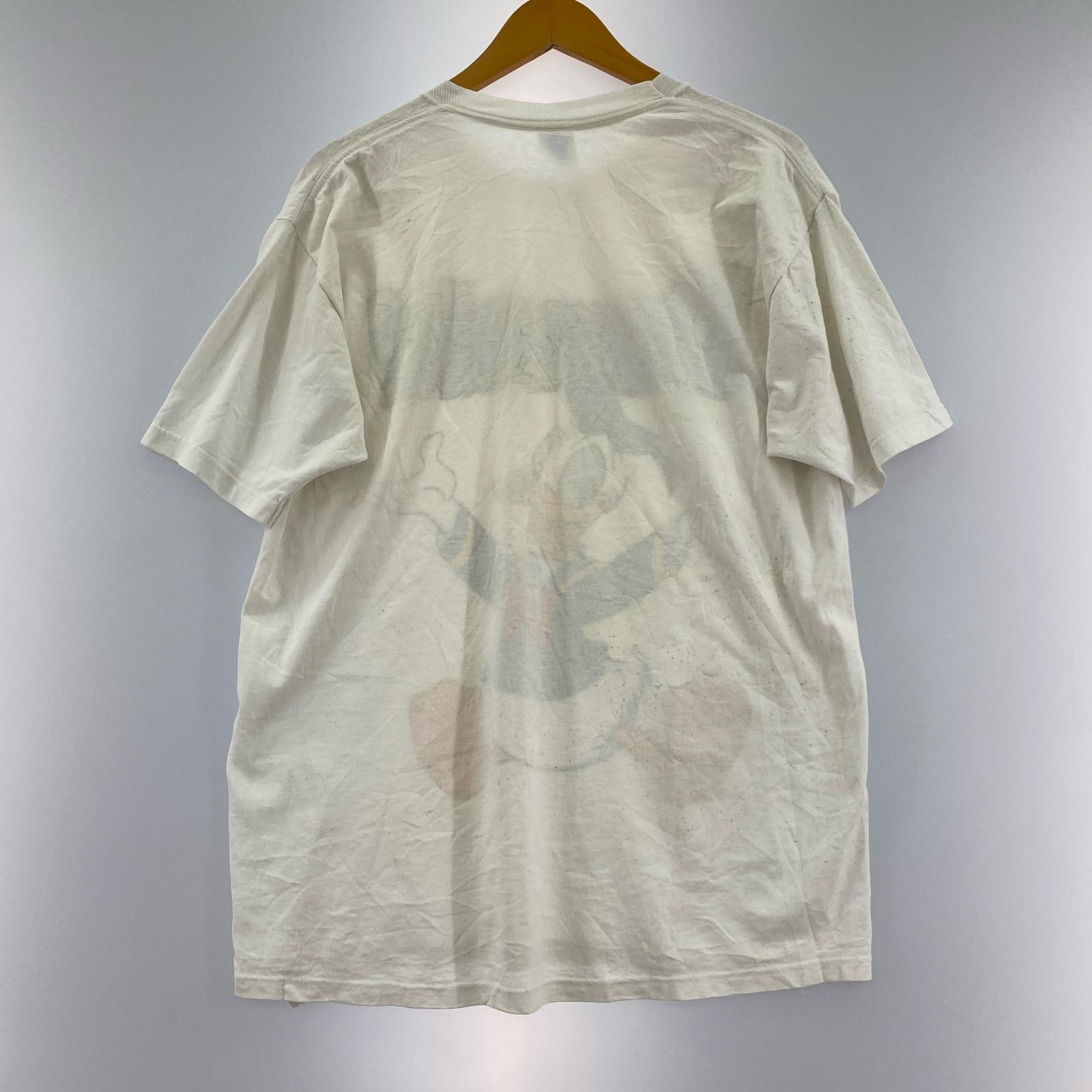 半袖Tシャツ 90s Disney Donald tee L WHT L ホワイト
