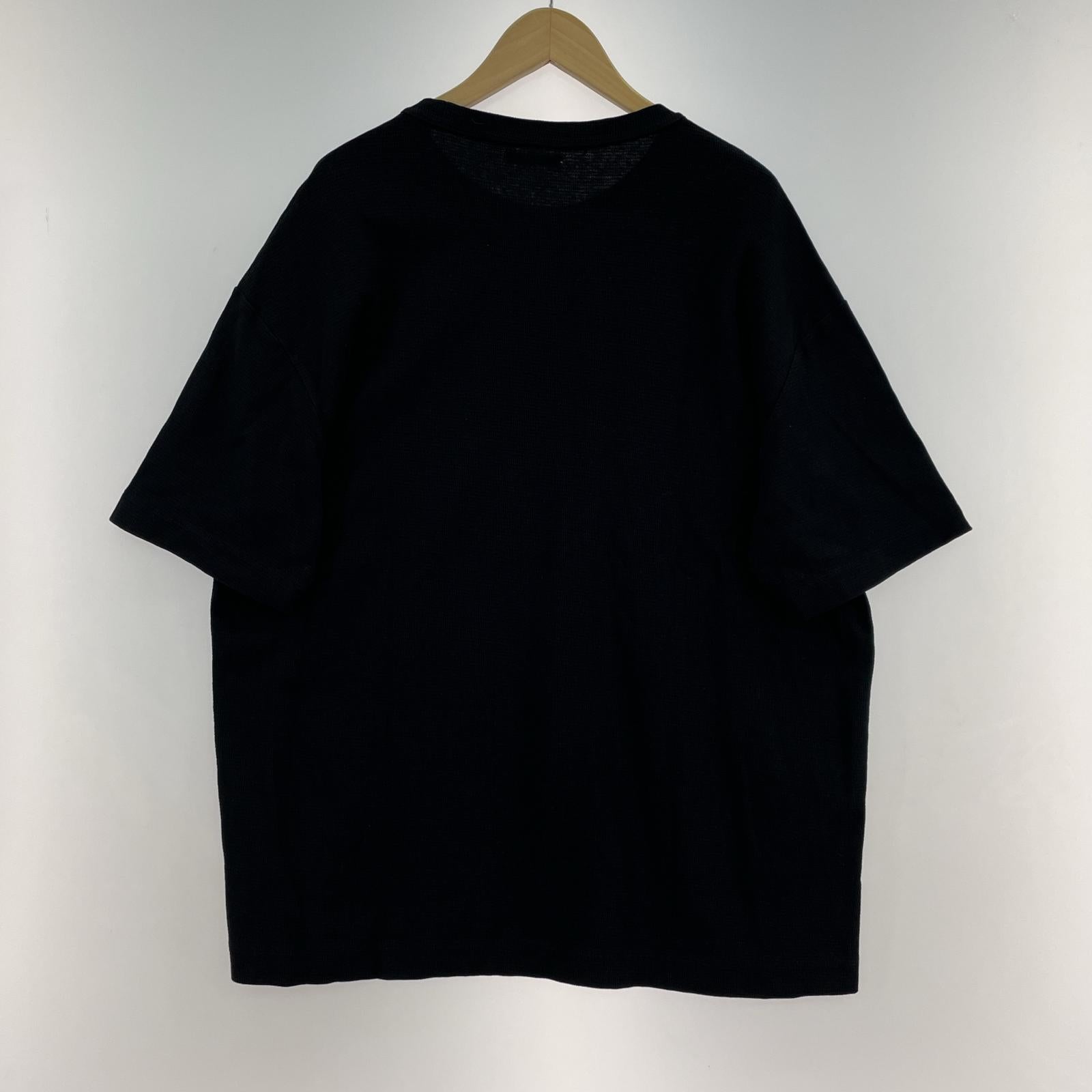 その他トップス ZARA Thermal Knit Tee XL ブラック