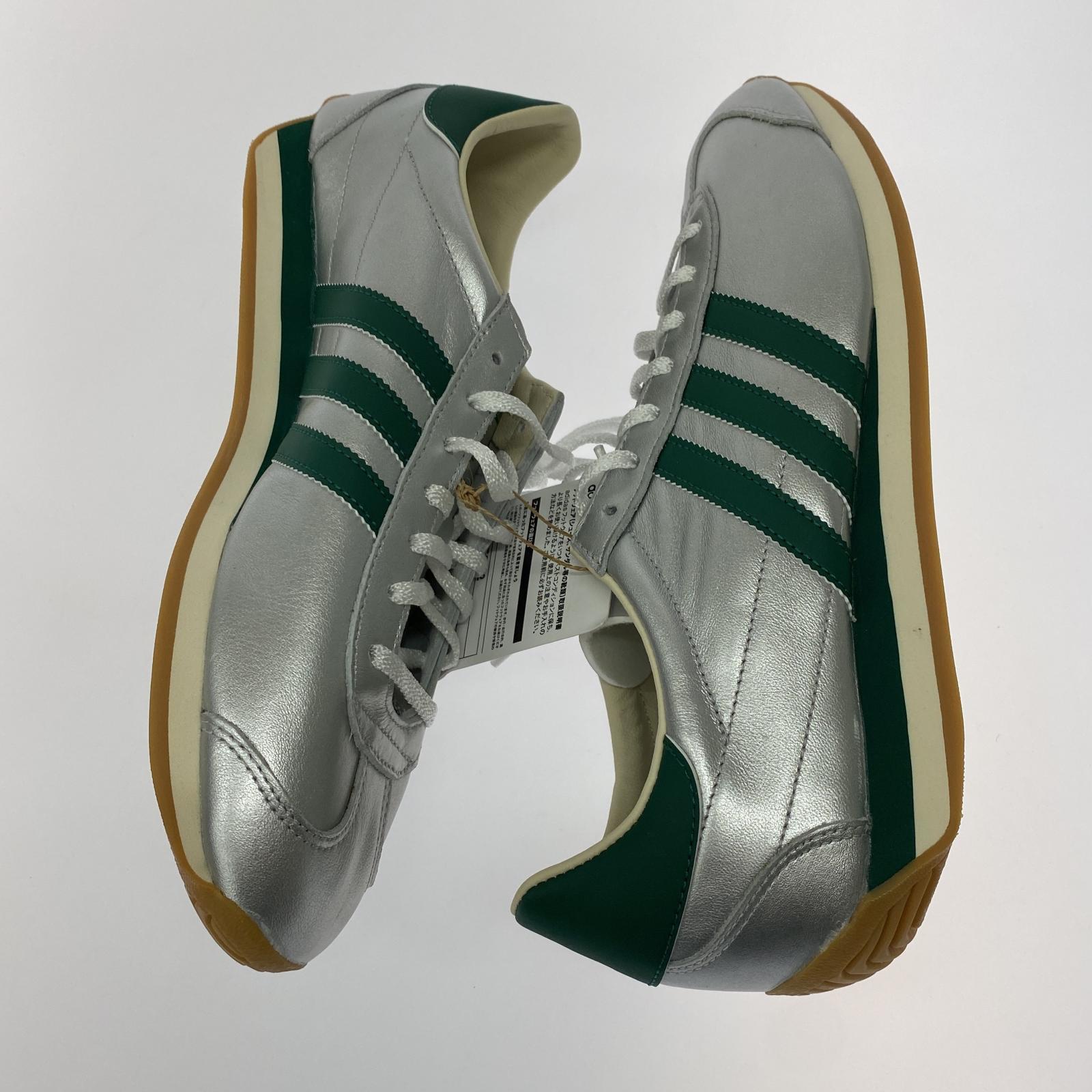 スニーカー adidas Country OG Silver Metallic 28.5CM IE8412 28.5cm (US10 1/2 UK10 EU47)