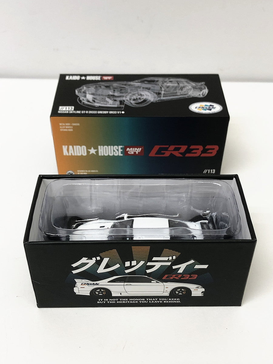 ★MINI-GT 1/64 Nissan スカイライン GT-R R34 Kaido WorksGReddy V1 ミニカーその他