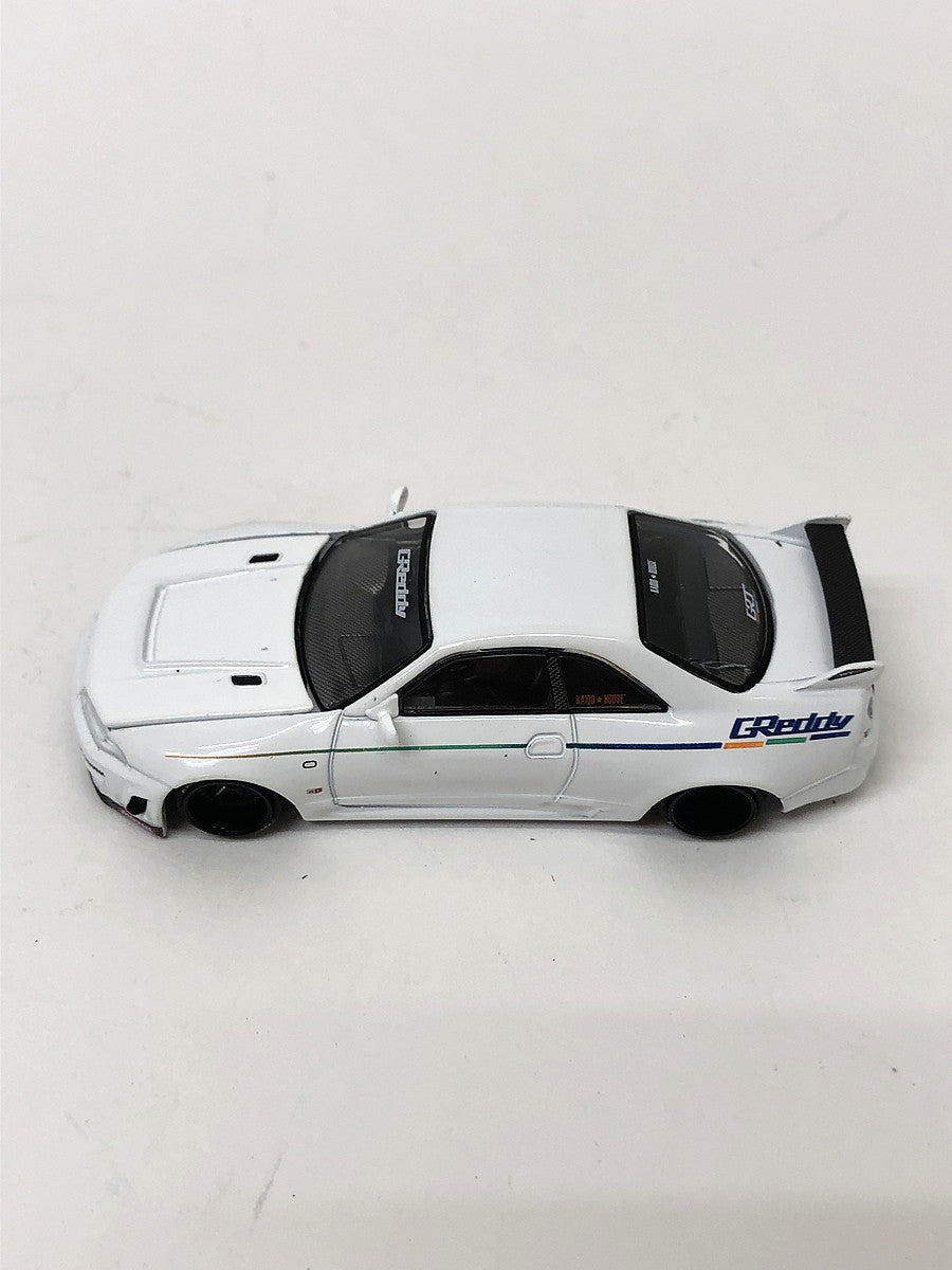 ★MINI-GT 1/64 Nissan スカイライン GT-R R34 Kaido WorksGReddy V1 ミニカーその他