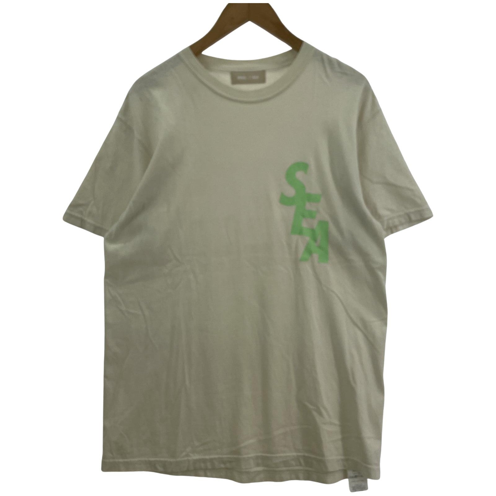 その他トップス WIND AND SEA S/S SEAロゴtee (M) M ベージュ