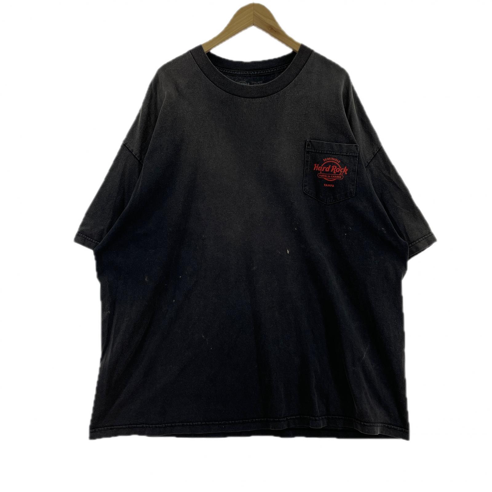 その他トップス Hard Rock HOTEL TAMPA S/S ポケT ブラック