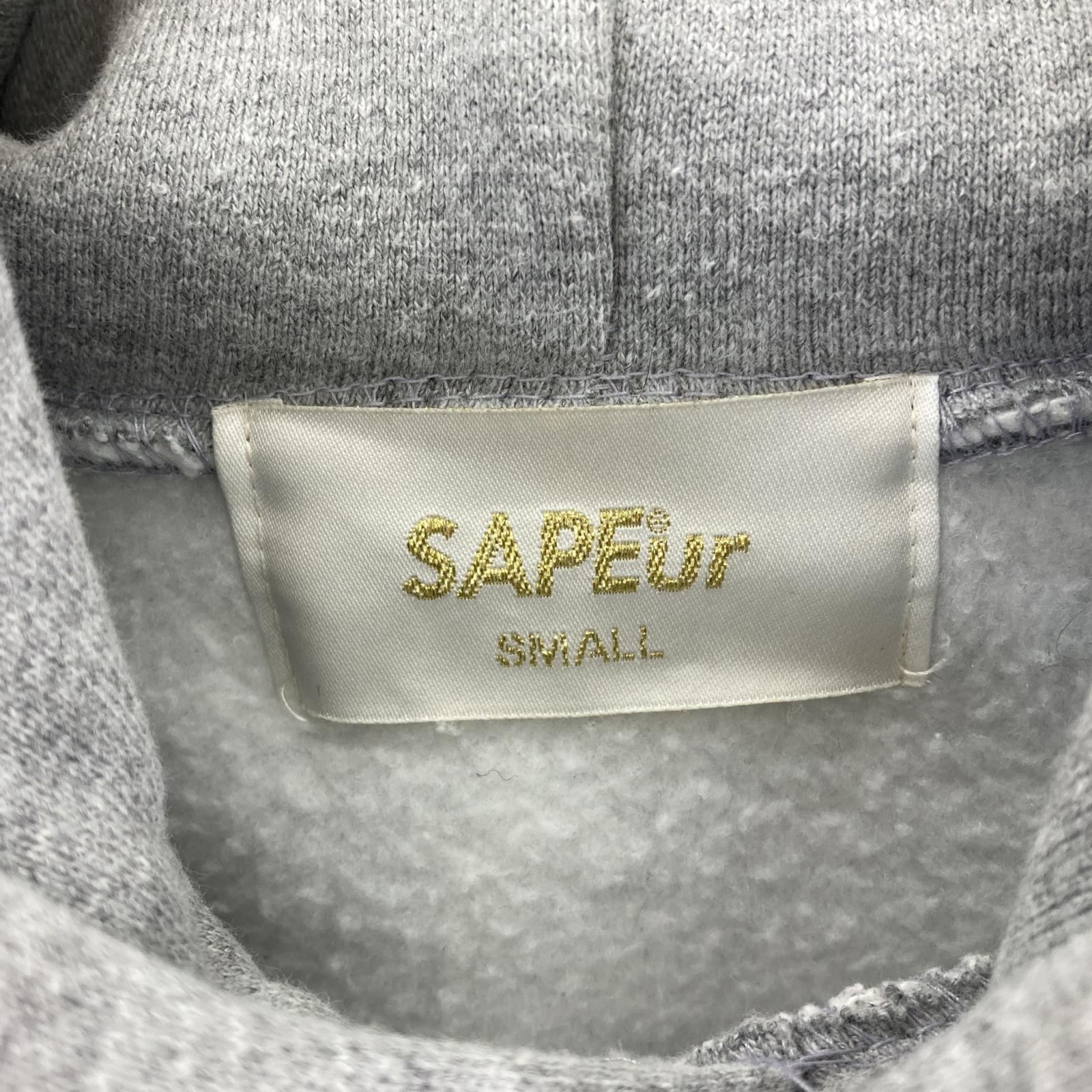 その他トップス SAPeur スウェットパーカー S グレー