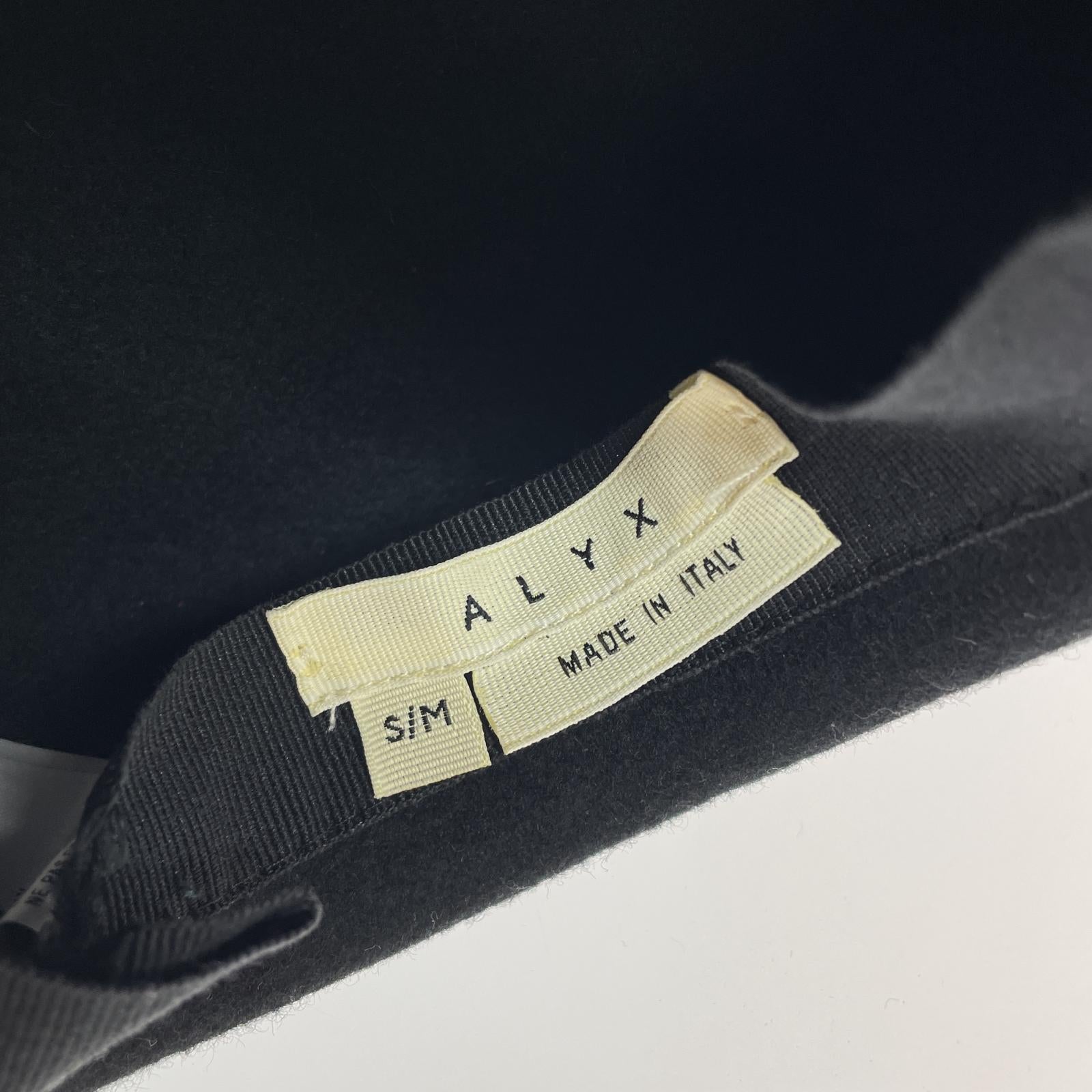 その他帽子 ALYX ローラーコースター ウールベレー帽 ブラック