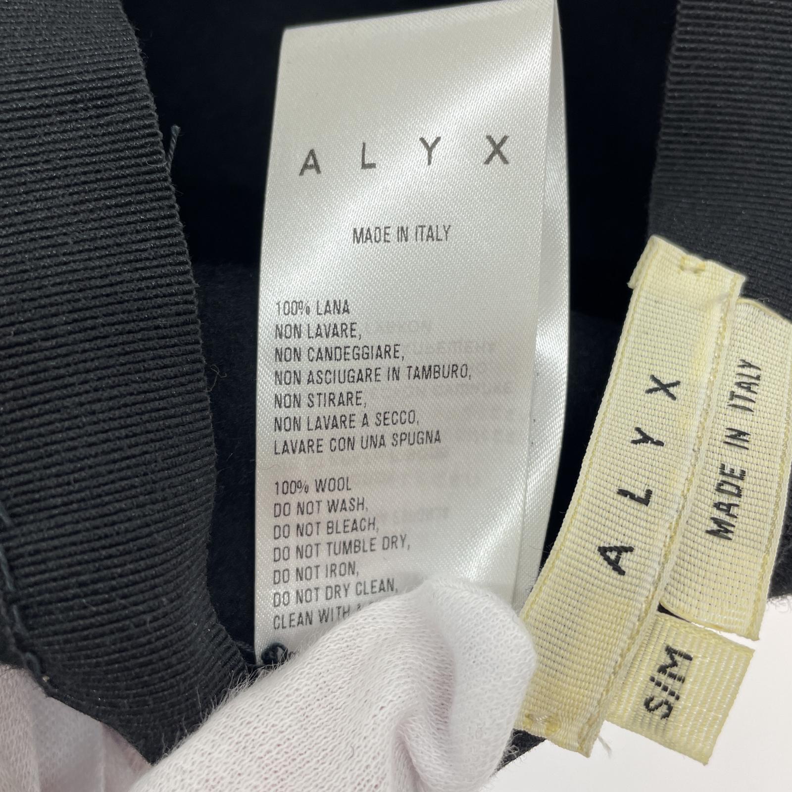 その他帽子 ALYX ローラーコースター ウールベレー帽 ブラック