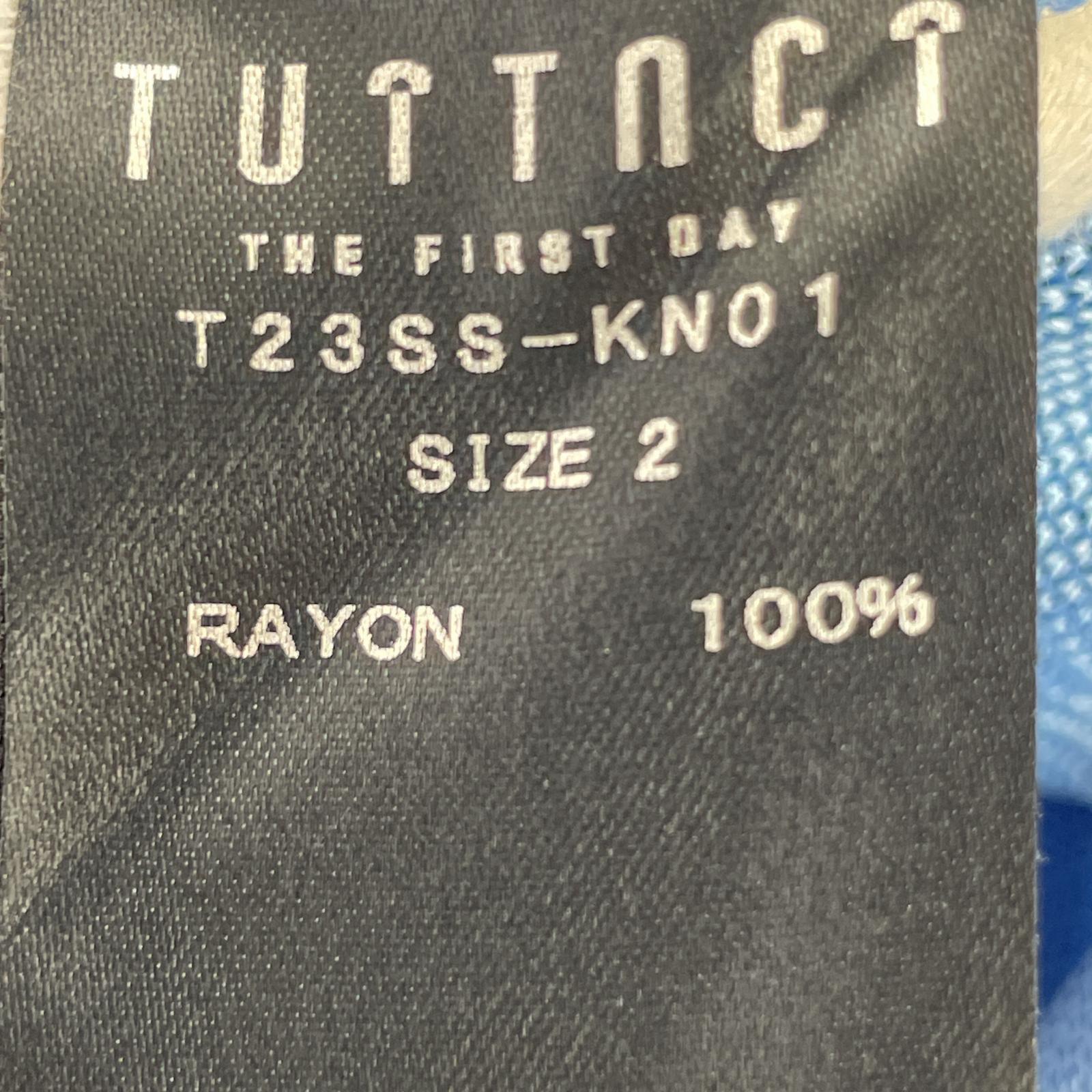その他アウター TUITACI レーヨン 青 (2) ブルー