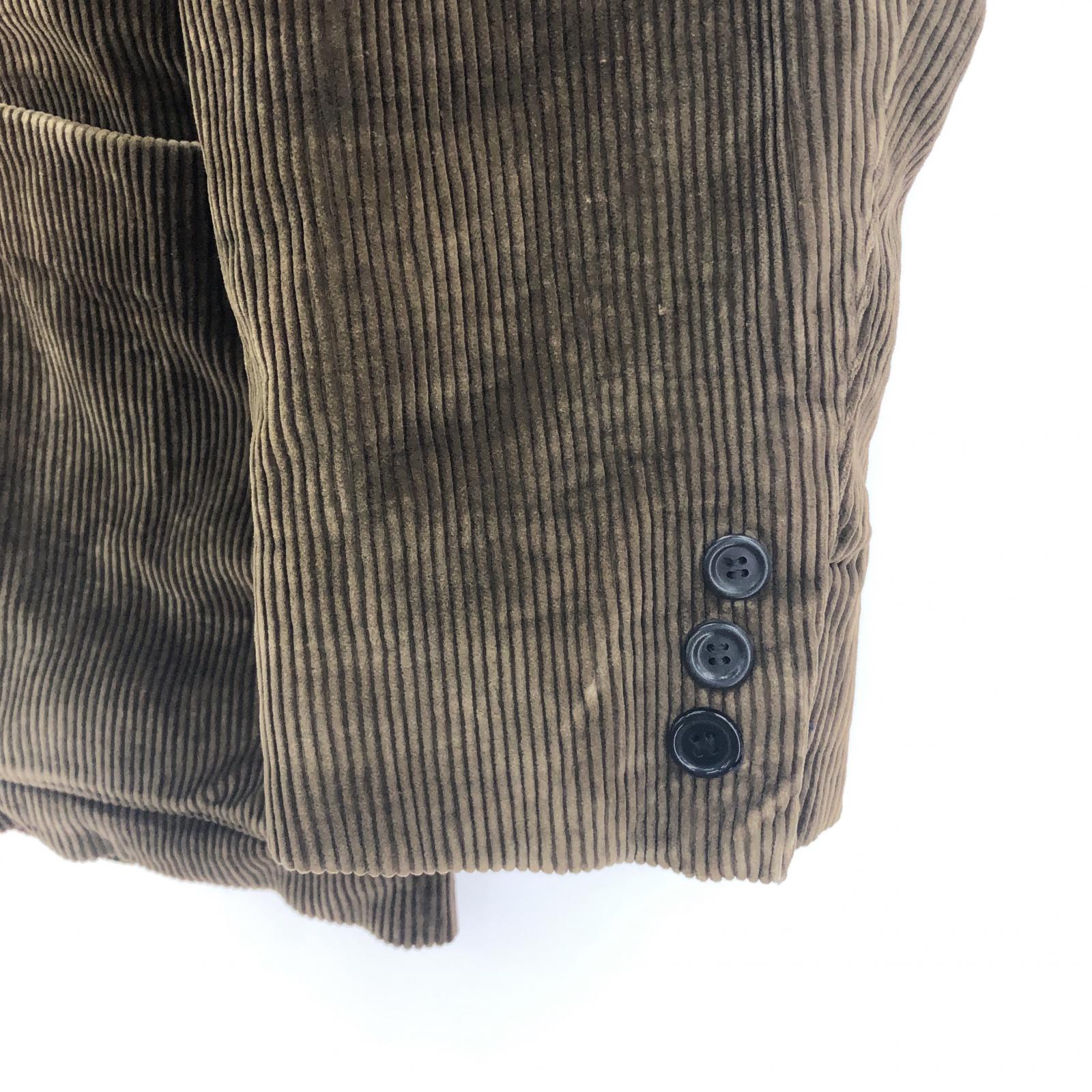その他アウター 30s~ FRENCH VINTAGE 動物ボタン コーデュロイジャケット - ブラウン ブラウン