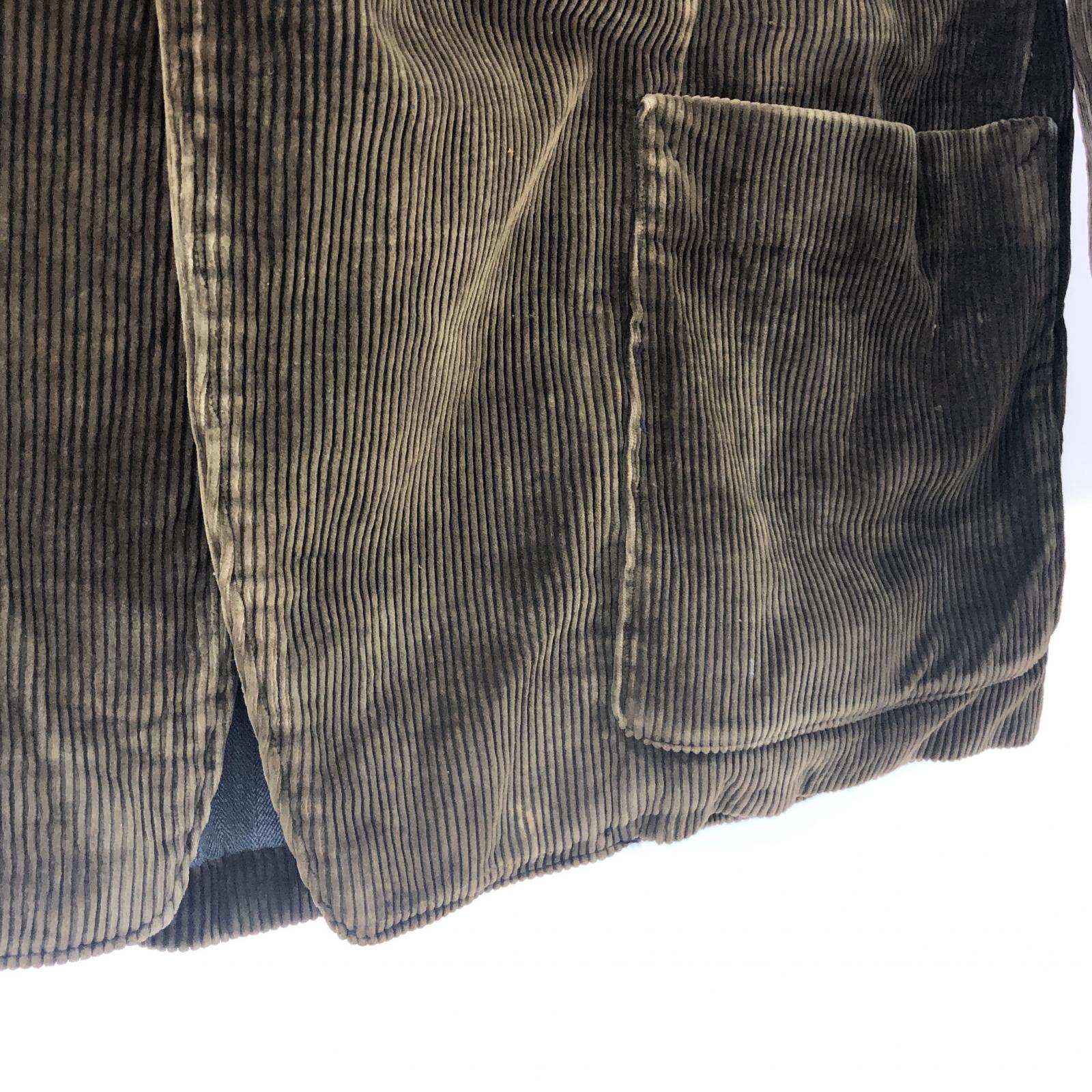 その他アウター 30s~ FRENCH VINTAGE 動物ボタン コーデュロイジャケット - ブラウン ブラウン
