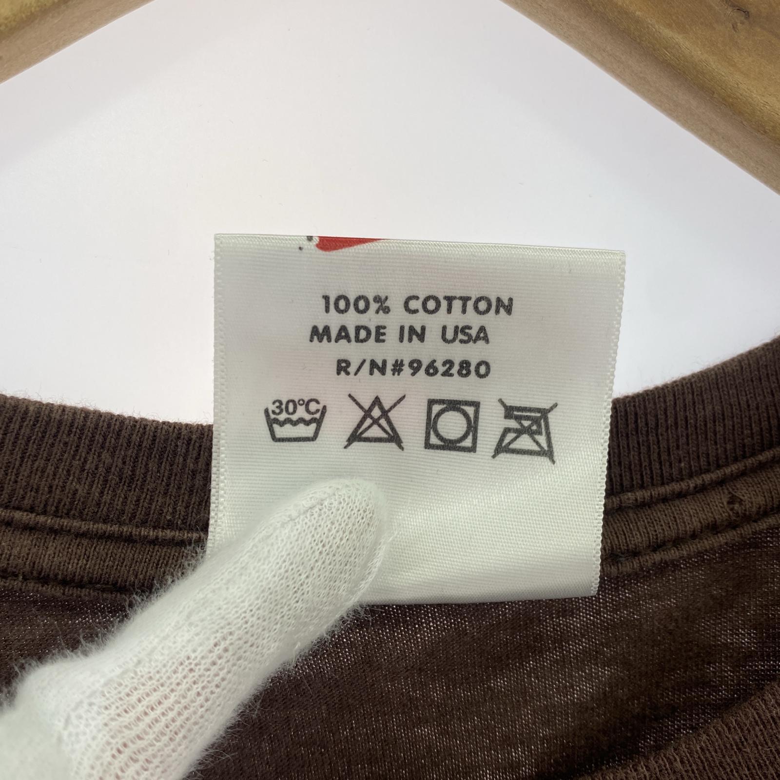 その他トップス 90s XLARGE USA製 オールド プリントTee M ブラウン
