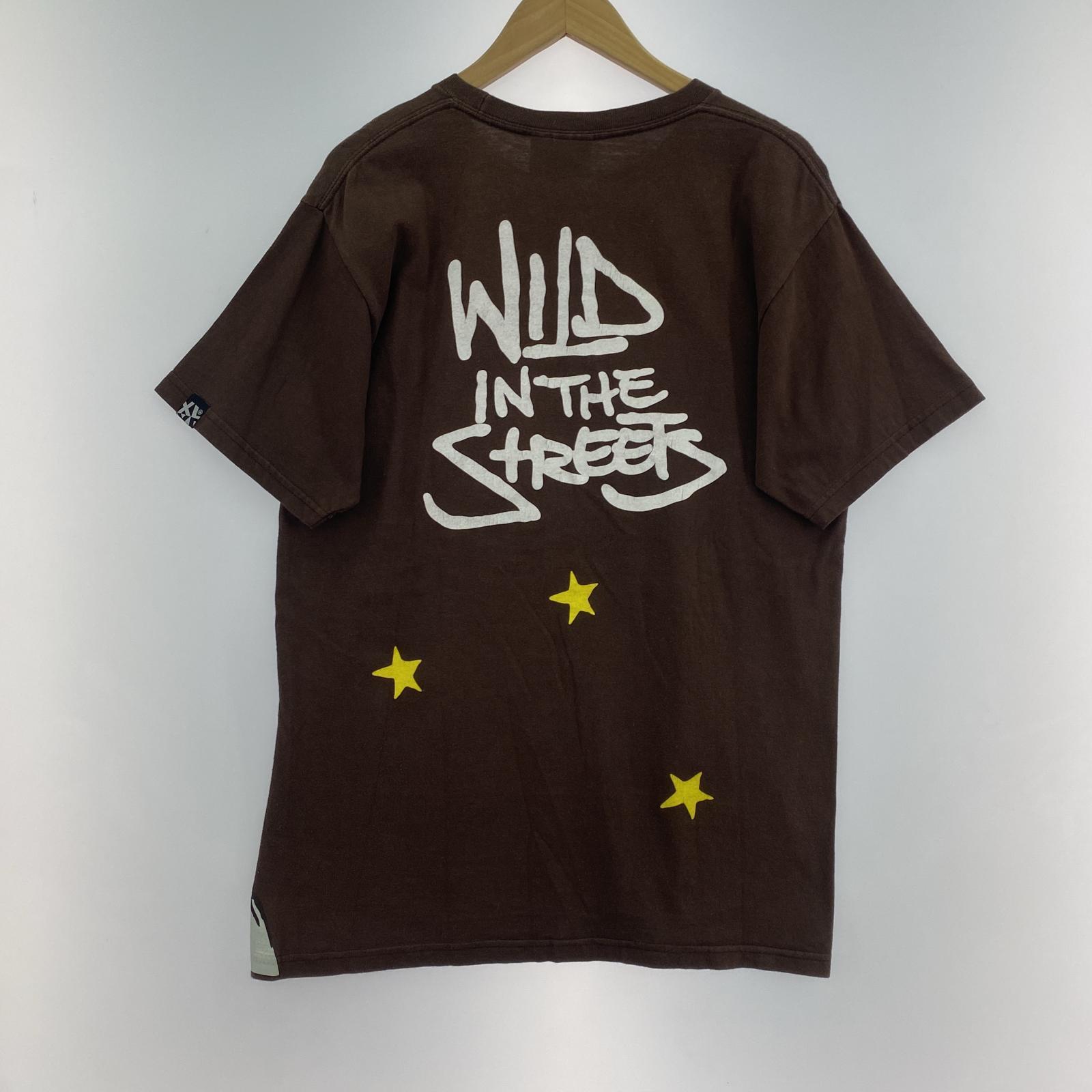 その他トップス 90s XLARGE USA製 オールド プリントTee M ブラウン