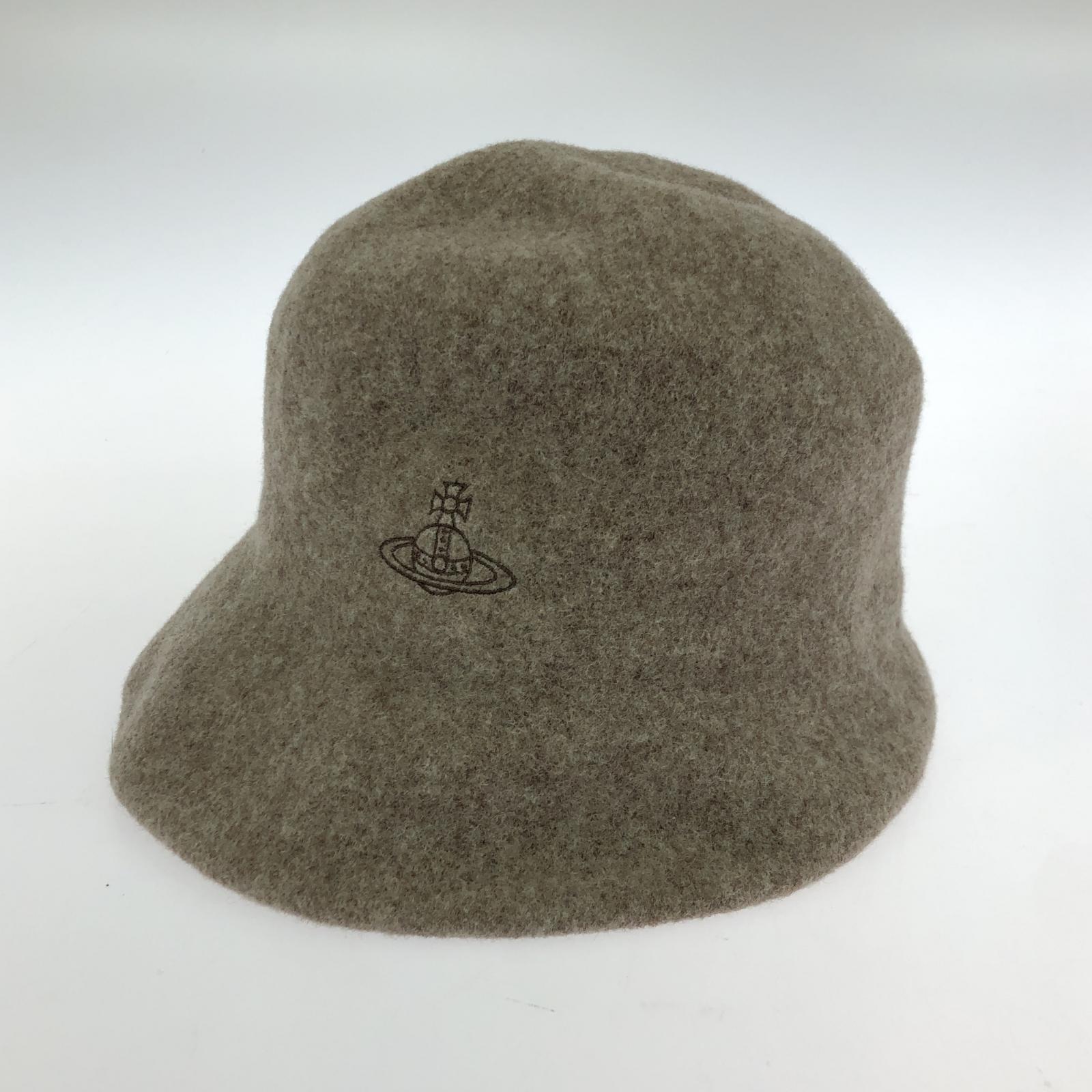 その他帽子 Vivienne Westwood ウールバケットハット BEG ベージュ
