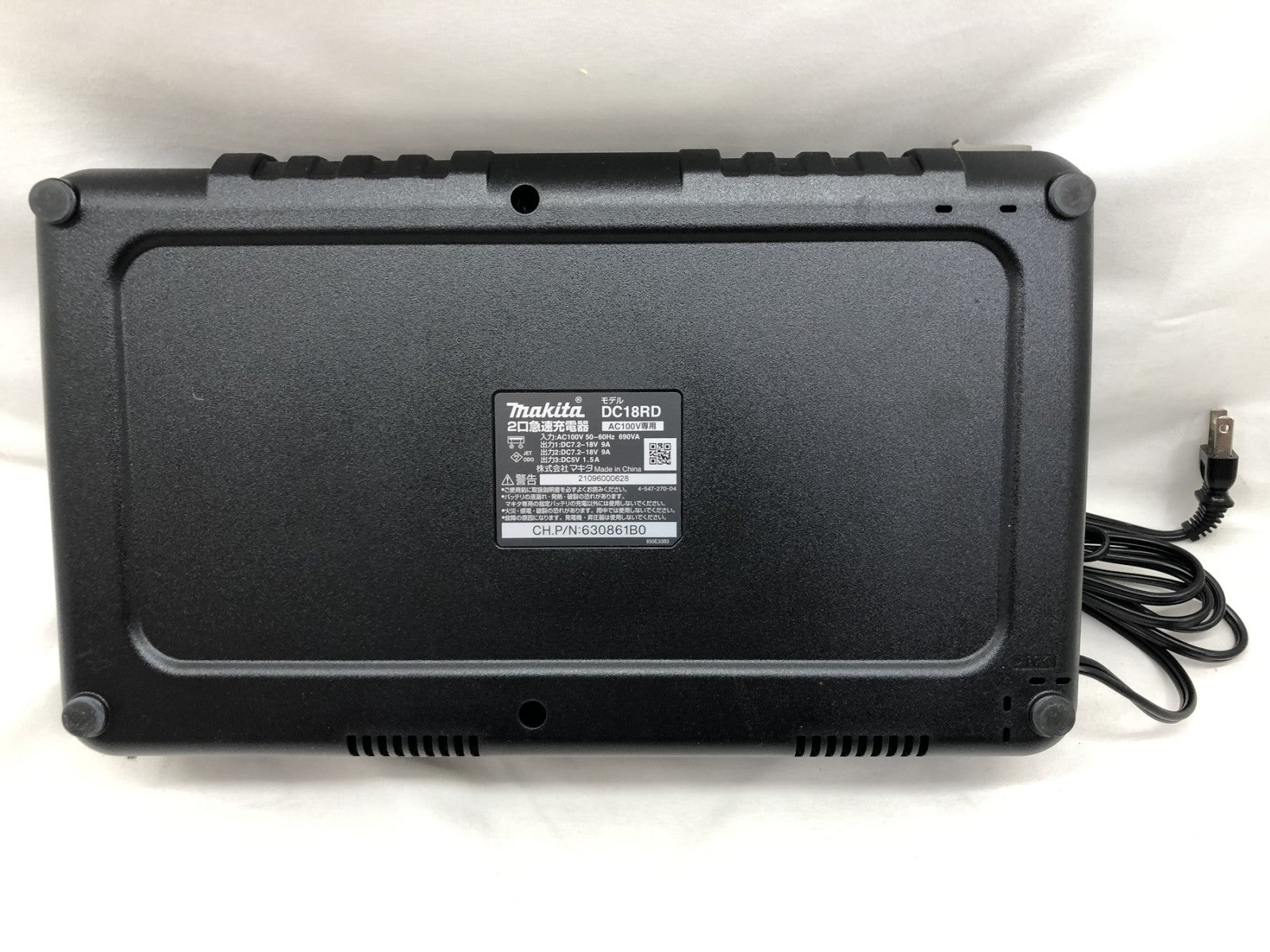 ★makita(マキタ) 7.2V-18V用2口急速充電器 DC18RD 電動工具その他