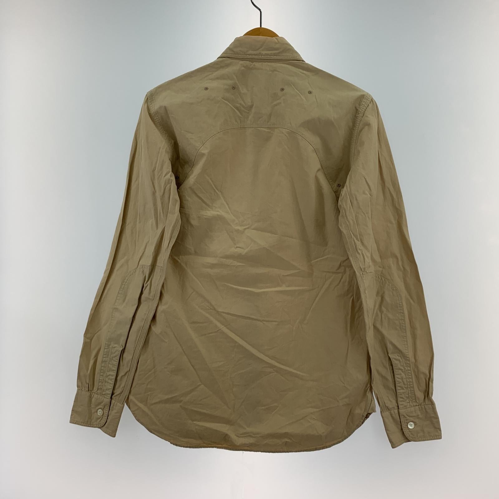 長袖シャツ Nigel Cabourn メディカルシャツ 8071110006 ベージュ (44) 44 ベージュ