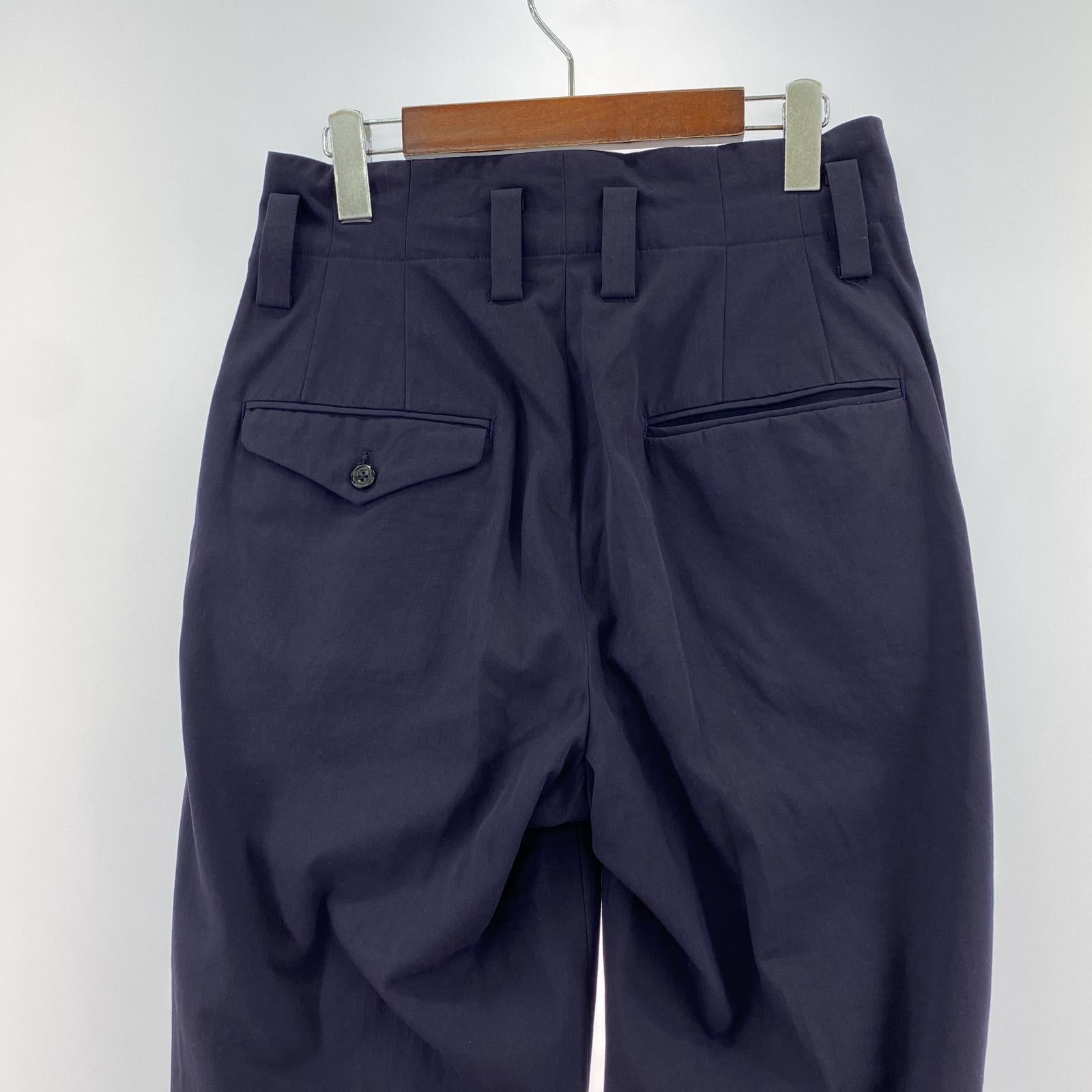 その他ボトムス CLANE HOMME WEST BELT MILITARY PT 1 1 ネイビー