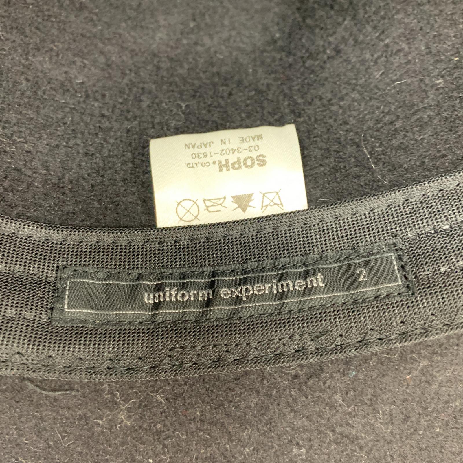 その他帽子 uniformexperiment ウールハット 2 ブラック