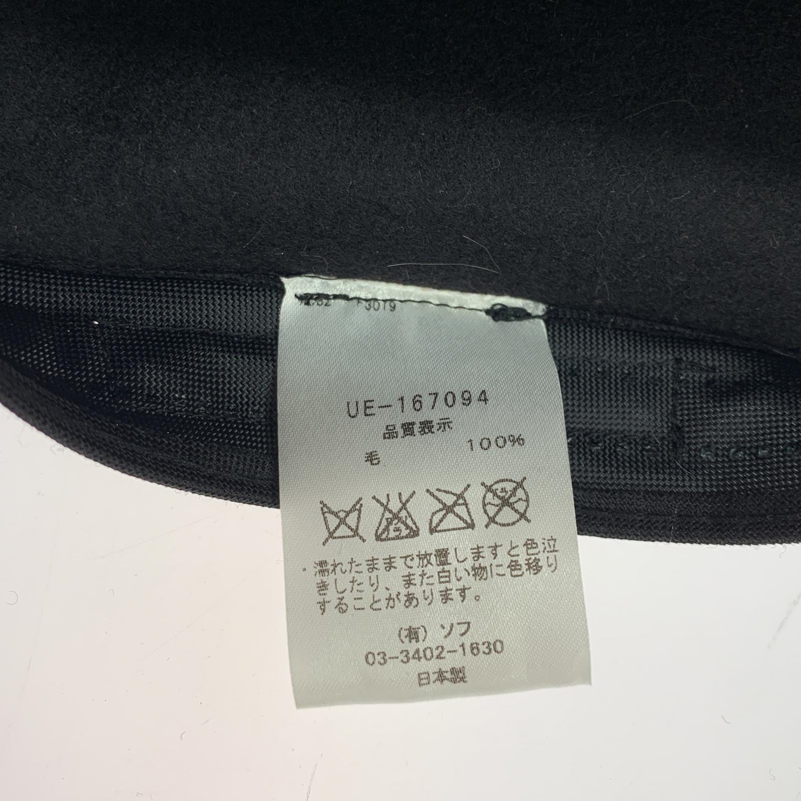 その他帽子 uniformexperiment ウールハット 2 ブラック