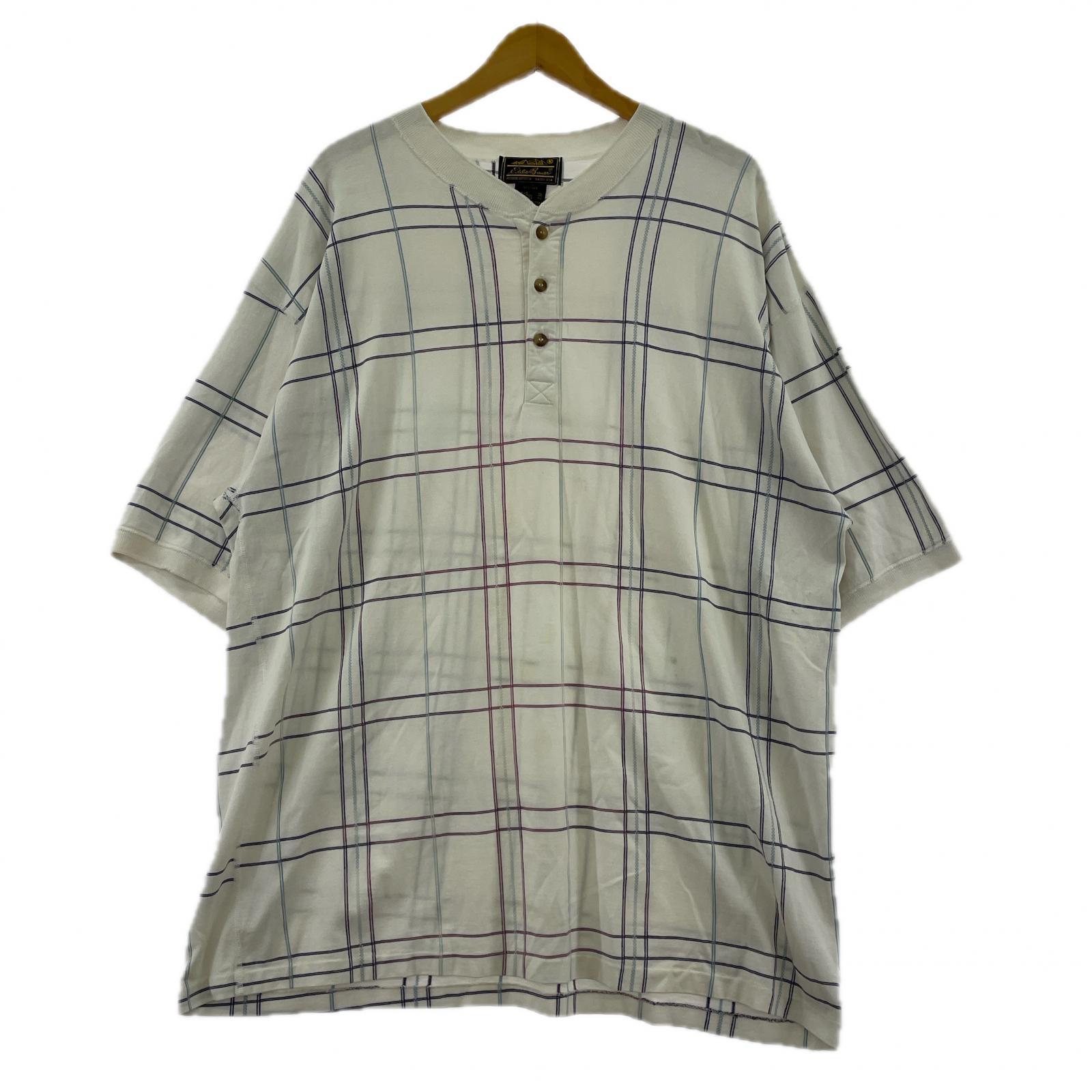 その他トップス Eddie Bauer 黒タグ ヘンリーネックSSカットソ