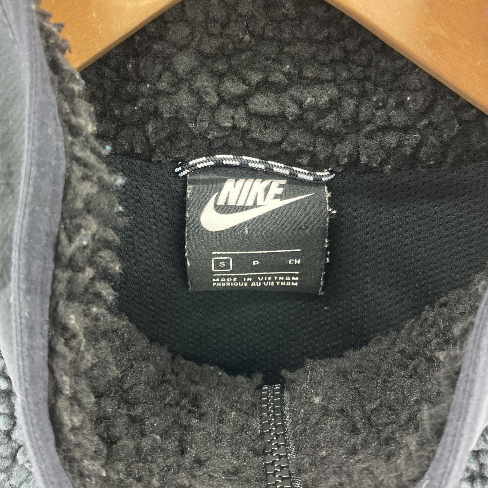 その他アウター NIKE フリースベスト(S)黒 S ブラック