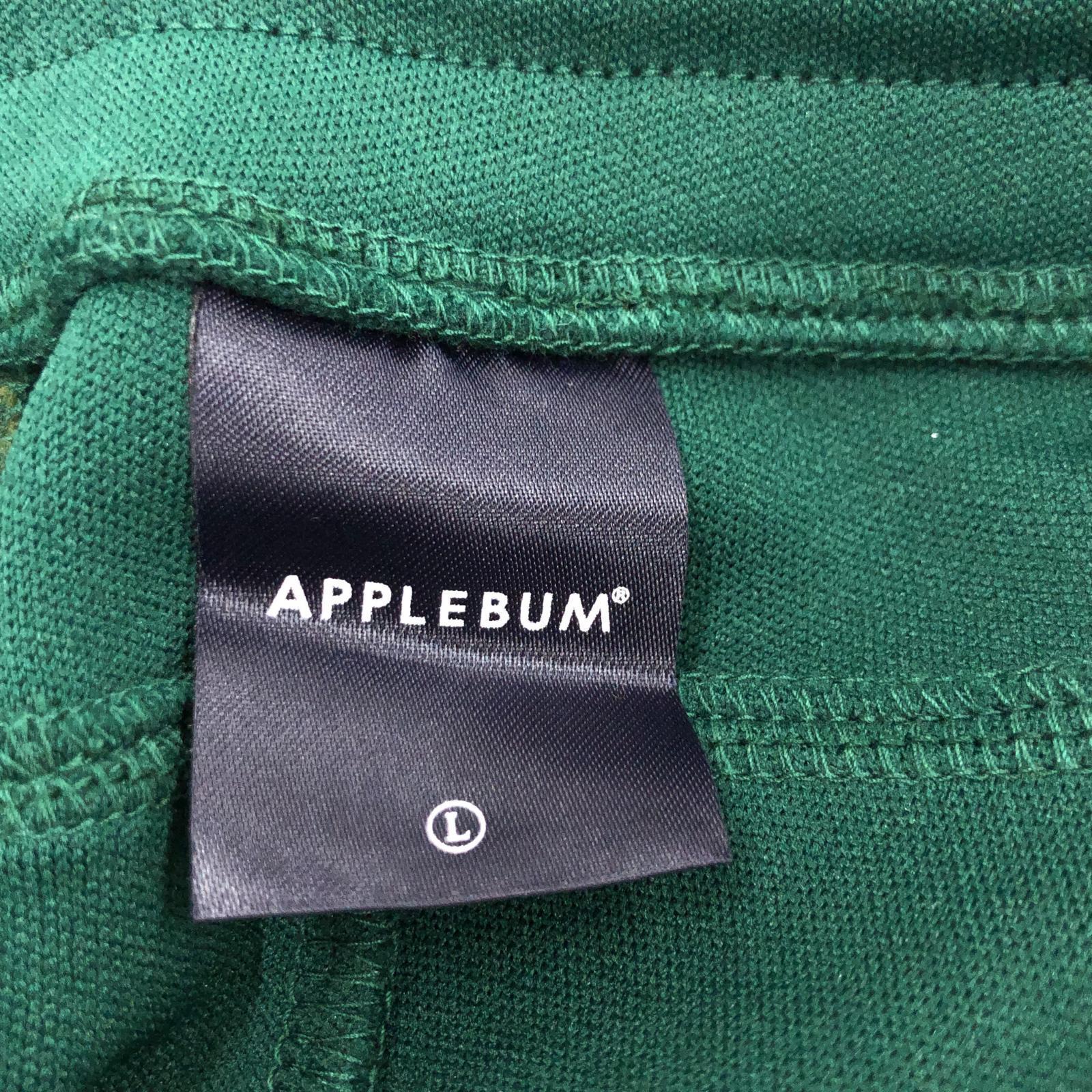 その他ボトムス APPLEBUM ジャージーパンツ L グリーン L
