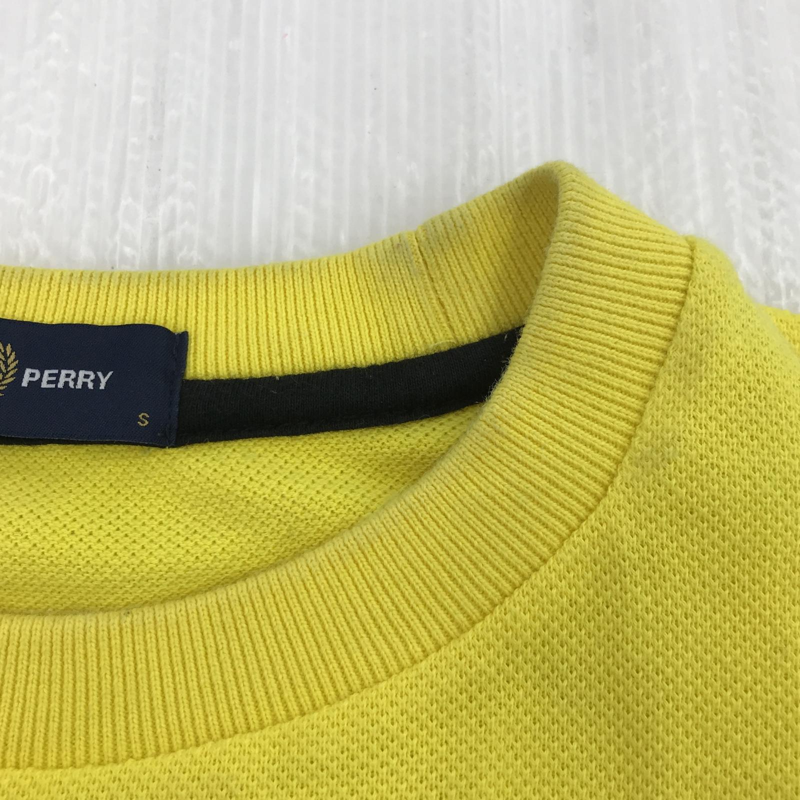 その他トップス FRED PERRY ポロ地 S/S ポケットカットソー S イエロー