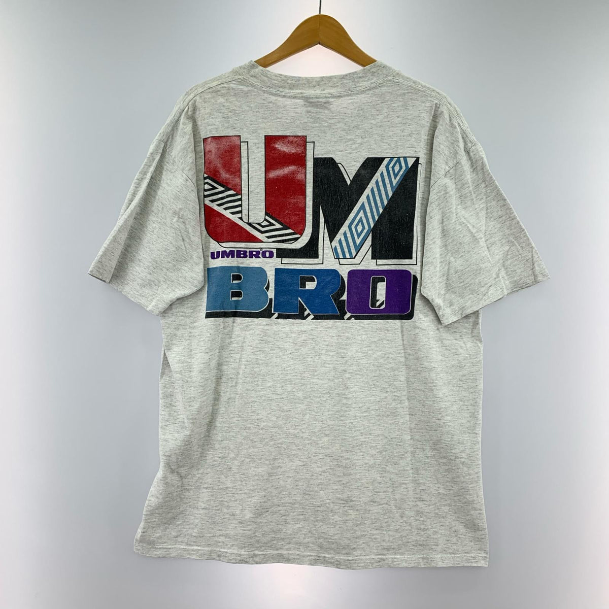 その他トップス 90s UMBRO USA製 青タグ グッドデザイン Tee グレー (L) L グレー