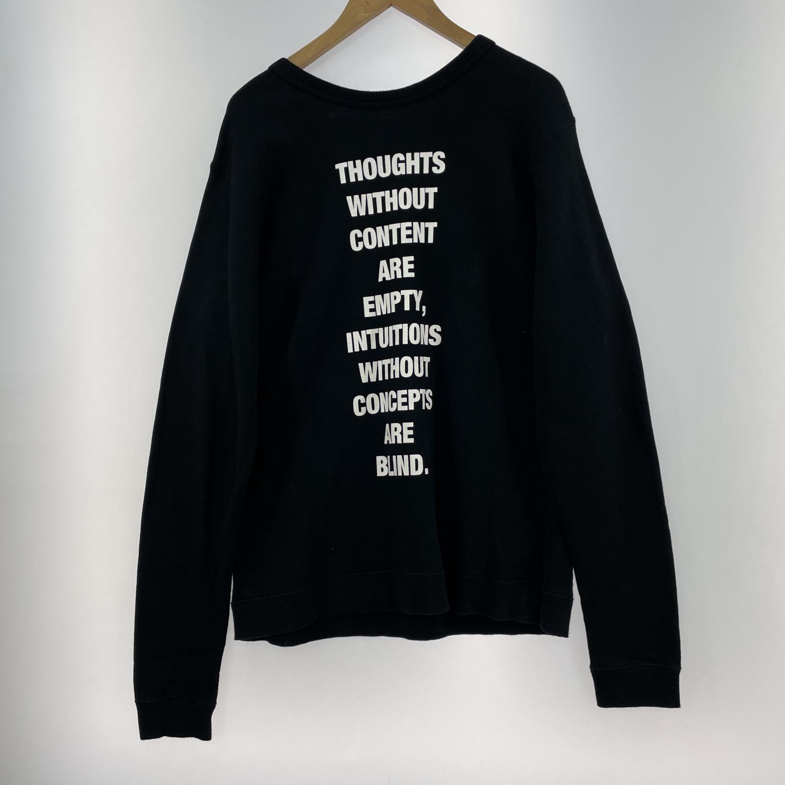 その他トップス uniform experiment 18AW 切替スウェット ブラック