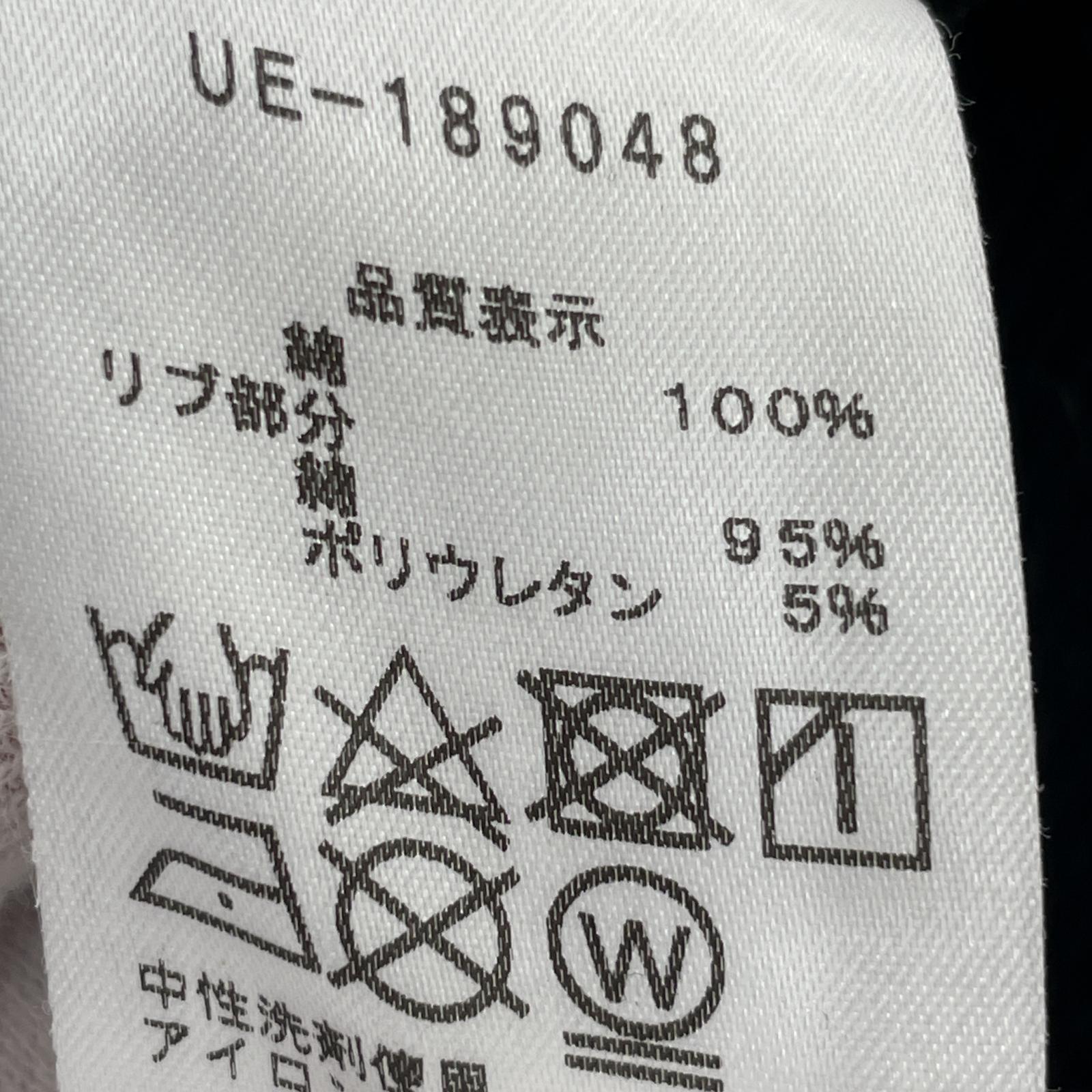その他トップス uniform experiment 18AW 切替スウェット ブラック