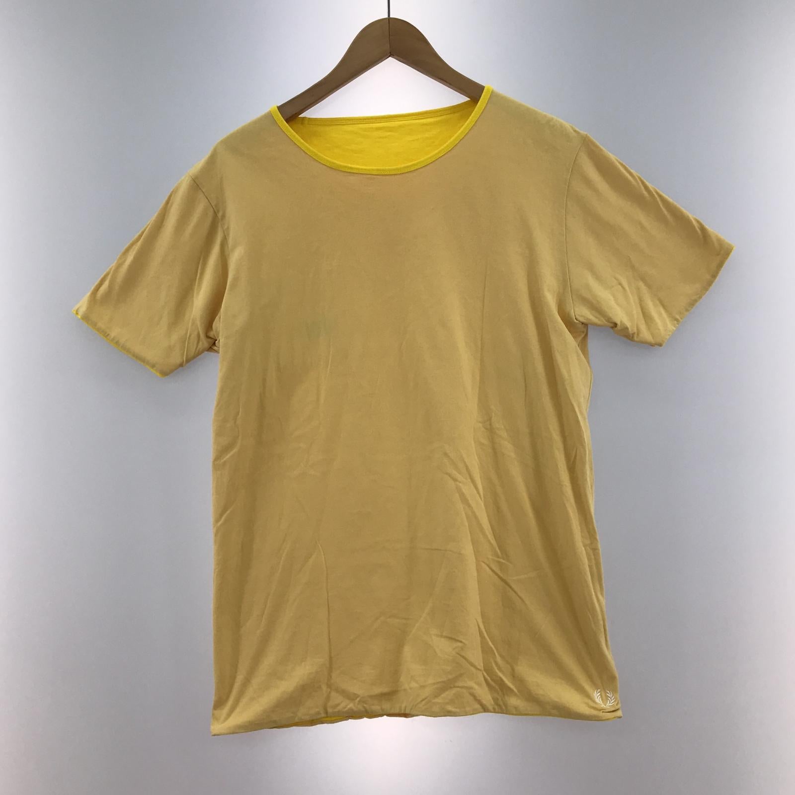 その他トップス FRED PERRY S/S リバーシブルカットソー s L イエロー