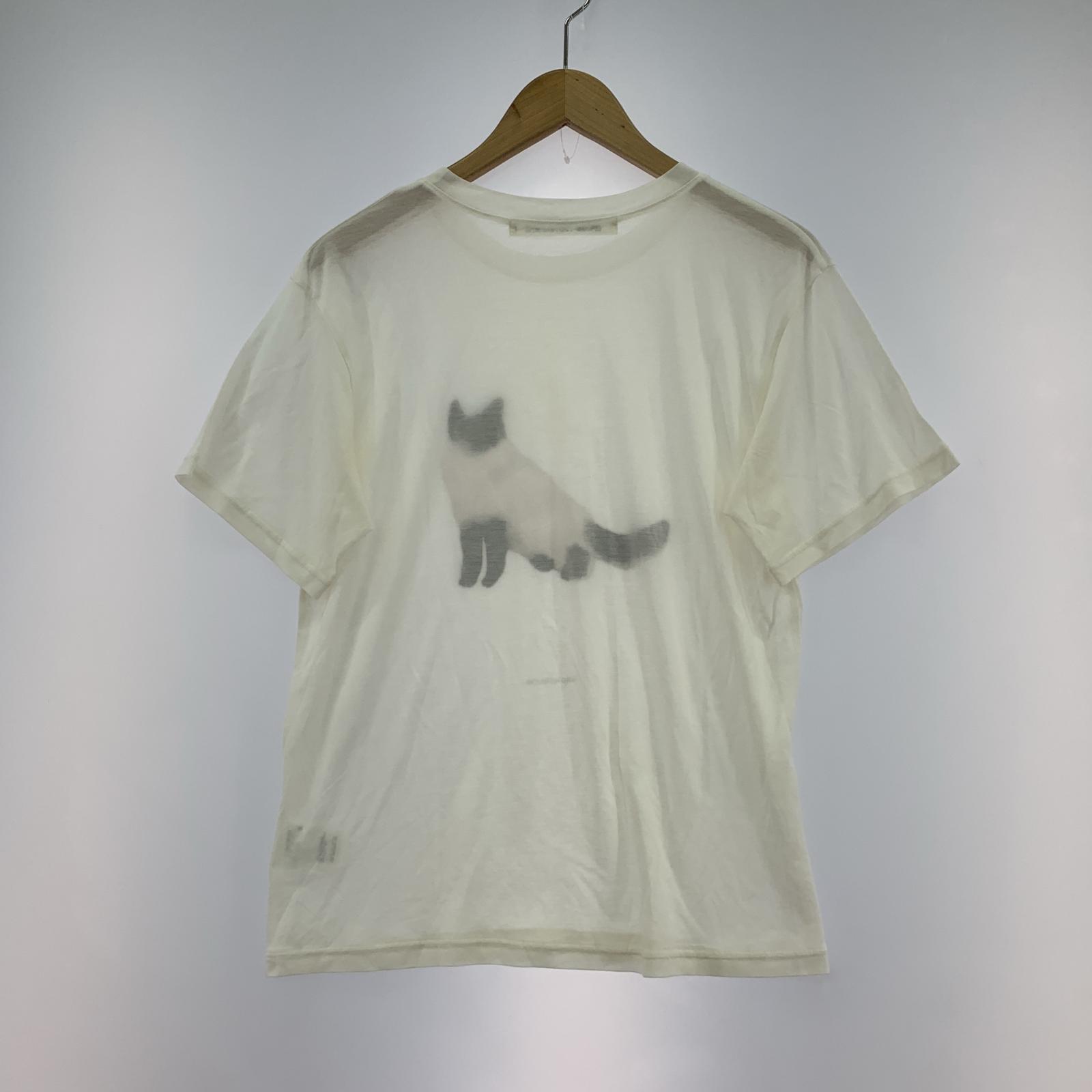 その他トップス TARO HORIUCHI キャットプリントTee 1 ホ 1 ホワイト