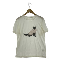その他トップス TARO HORIUCHI キャットプリントTee 1 ホ 1 ホワイト