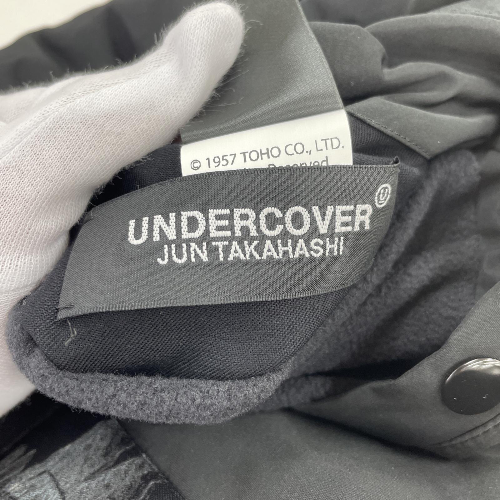 その他アウター UNDERCOVER×蜘蛛巣城 20AW リバーシブルMA-1 グラフィックパッチ デジカモ 3 3 ブラック