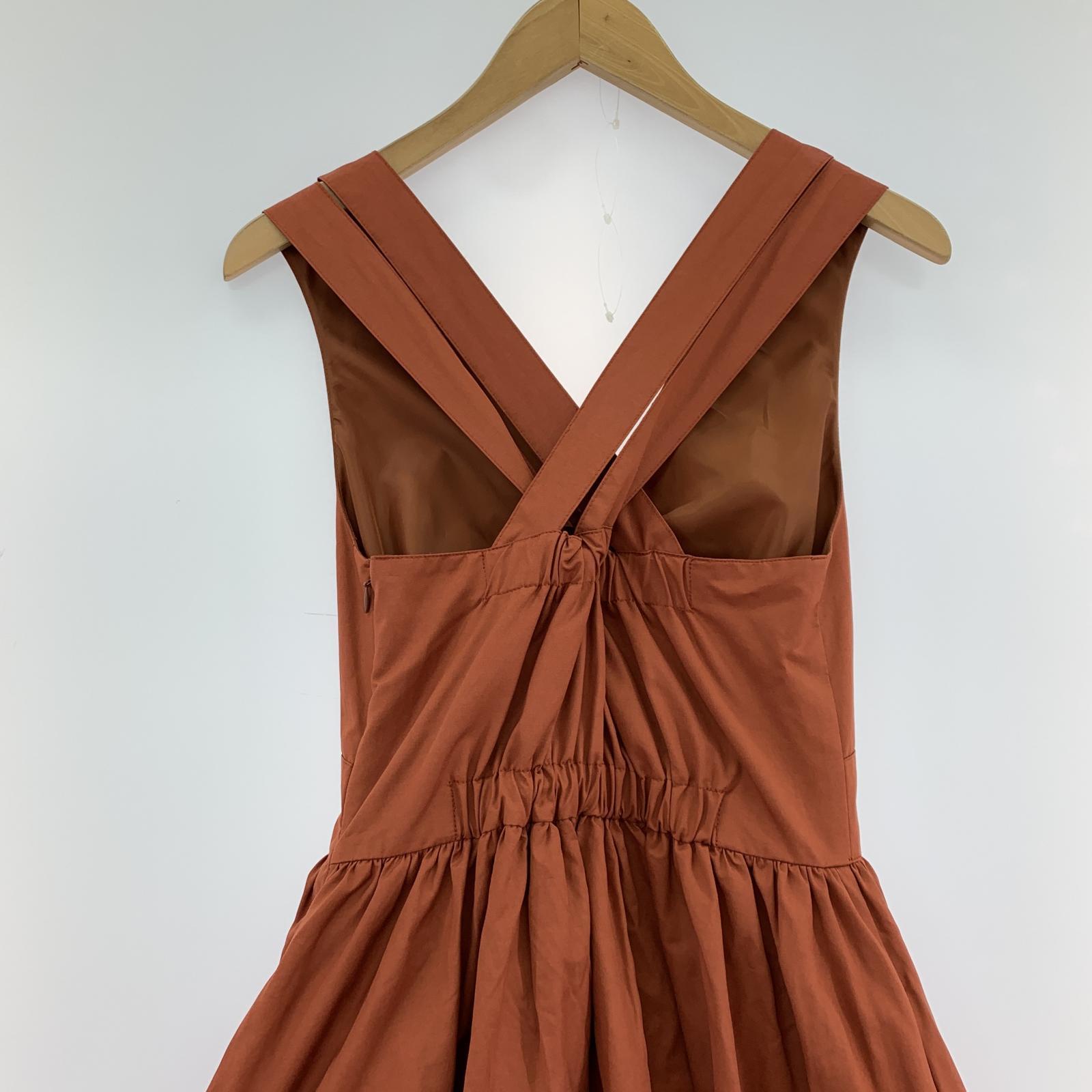 ワンピース AMERI LADY ATTRACTIVE DRESS S S ブラウン
