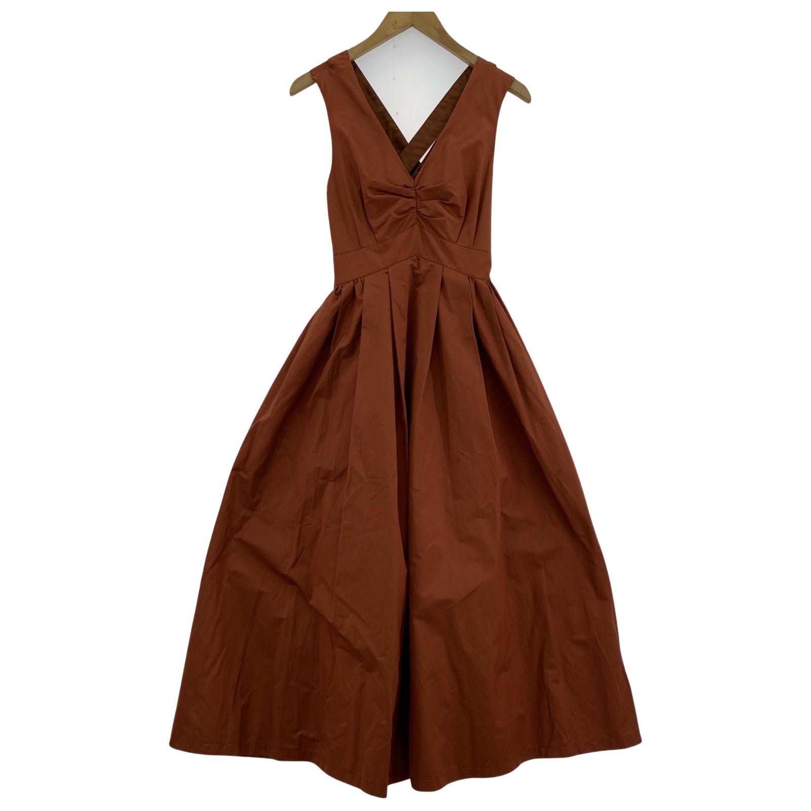 ワンピース AMERI LADY ATTRACTIVE DRESS S S ブラウン