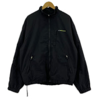 その他アウター XLARGE L/S ナイロンジャケット 黒 (L) L ブラック