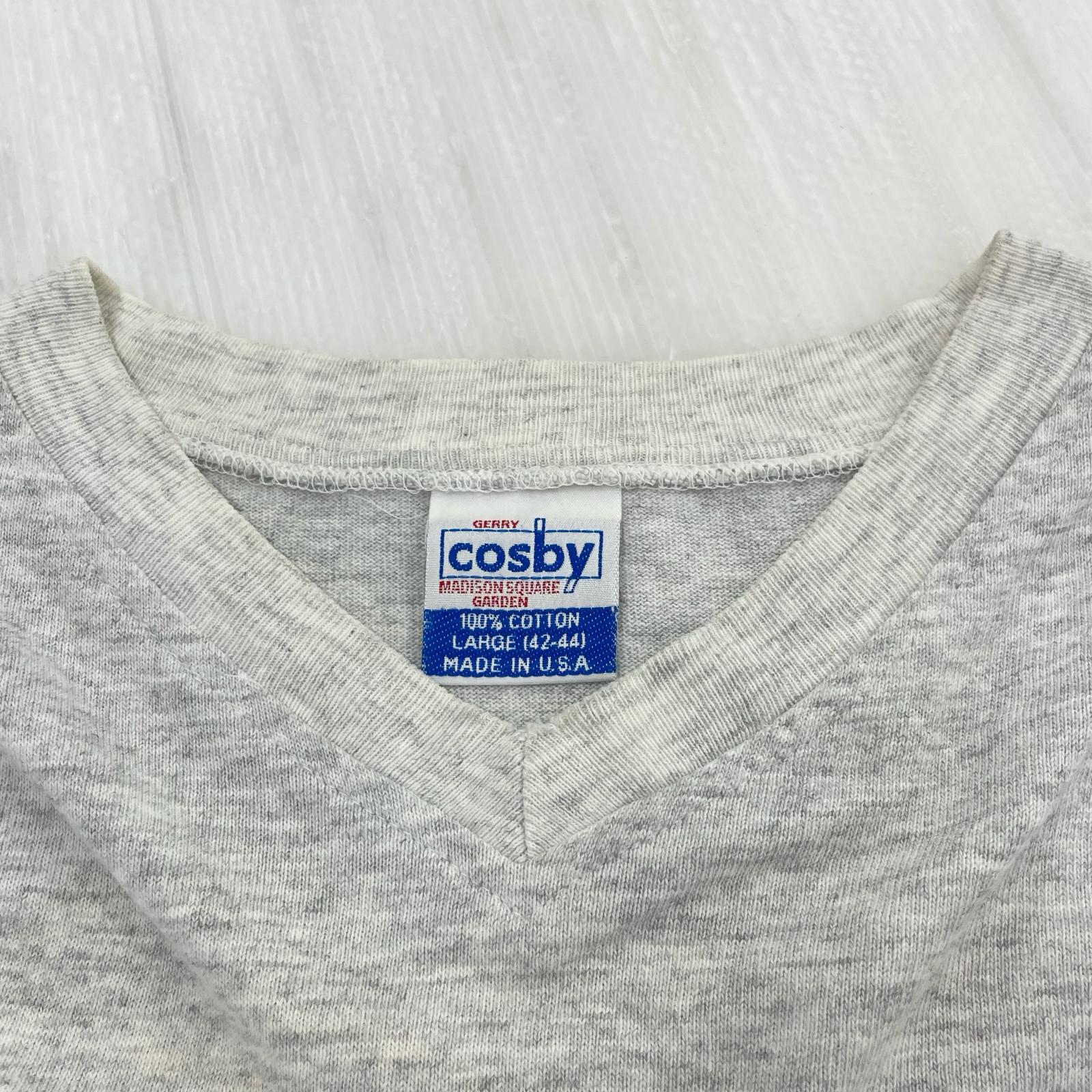 その他トップス OLD・VINTAGE GERRY cosby S/S Vネックカットソー 灰 (L) L グレー