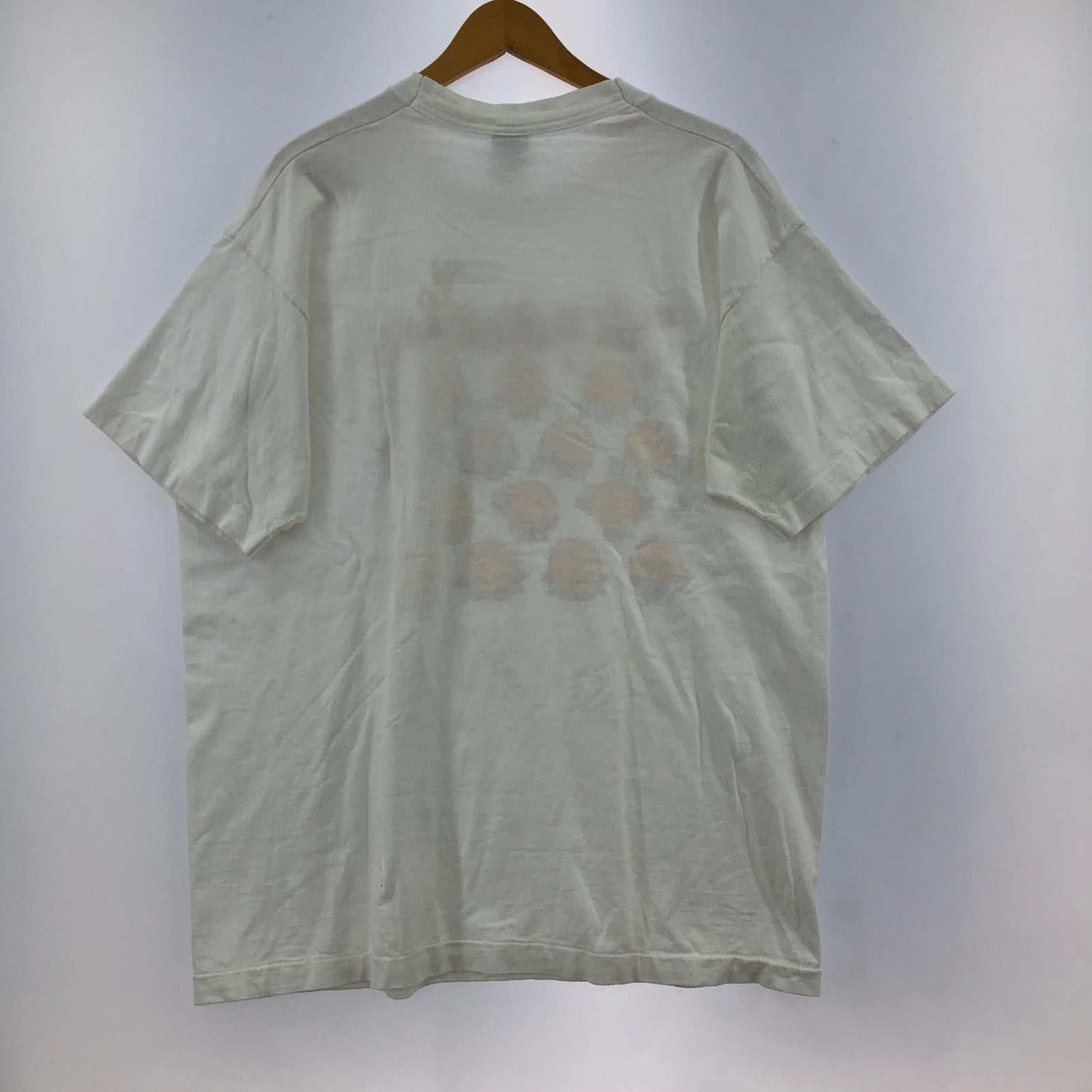 その他トップス 90s フルーツボディ DO THE MACARENA プリントTee XL ホワイト ホワイト