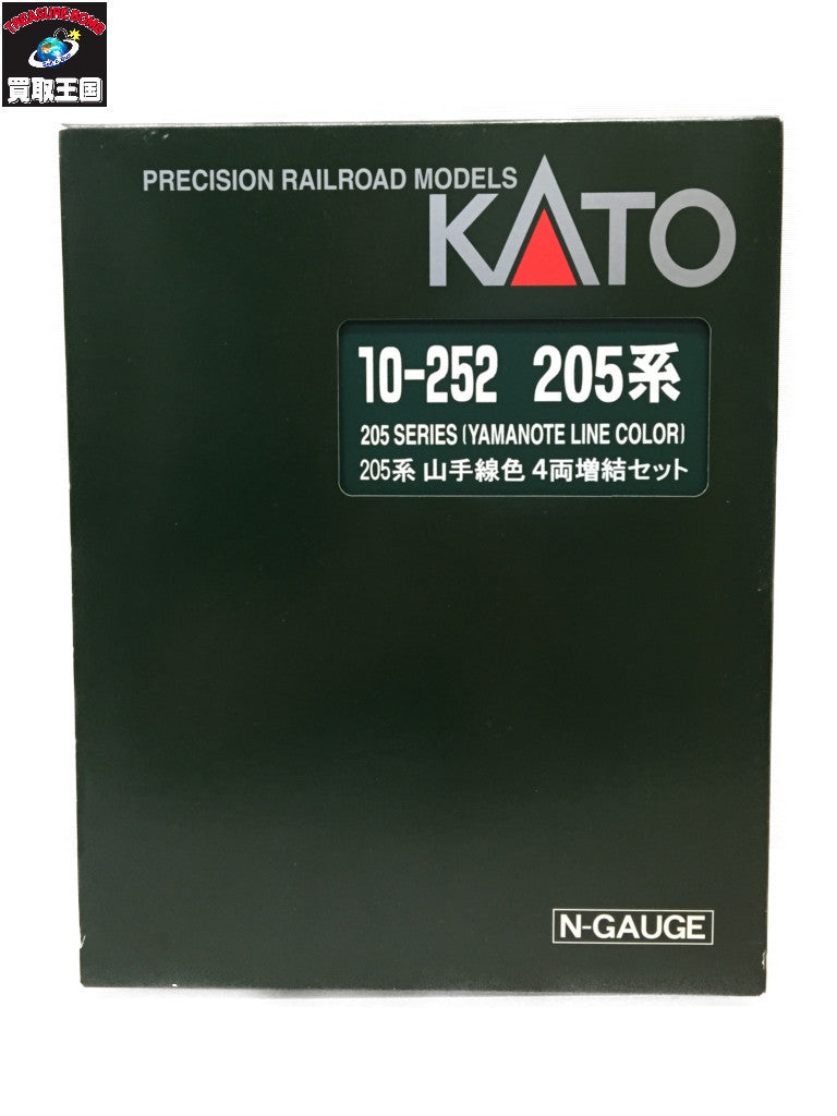 KATO 205系 山手線色 4両増結セット 10-252 鉄道模型車両