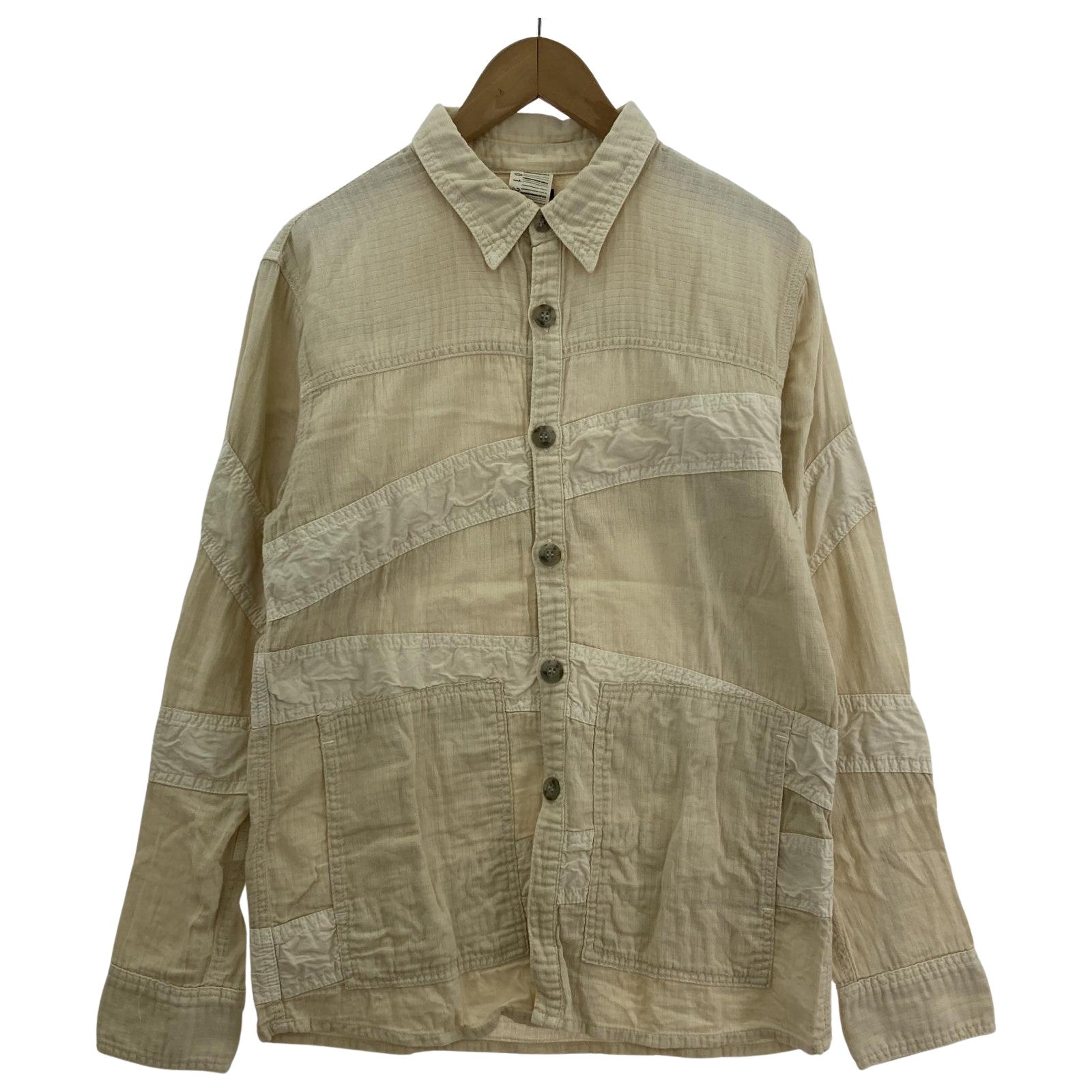 長袖シャツ FULLCOUNT L/S シャツ 38 38 ベージュ