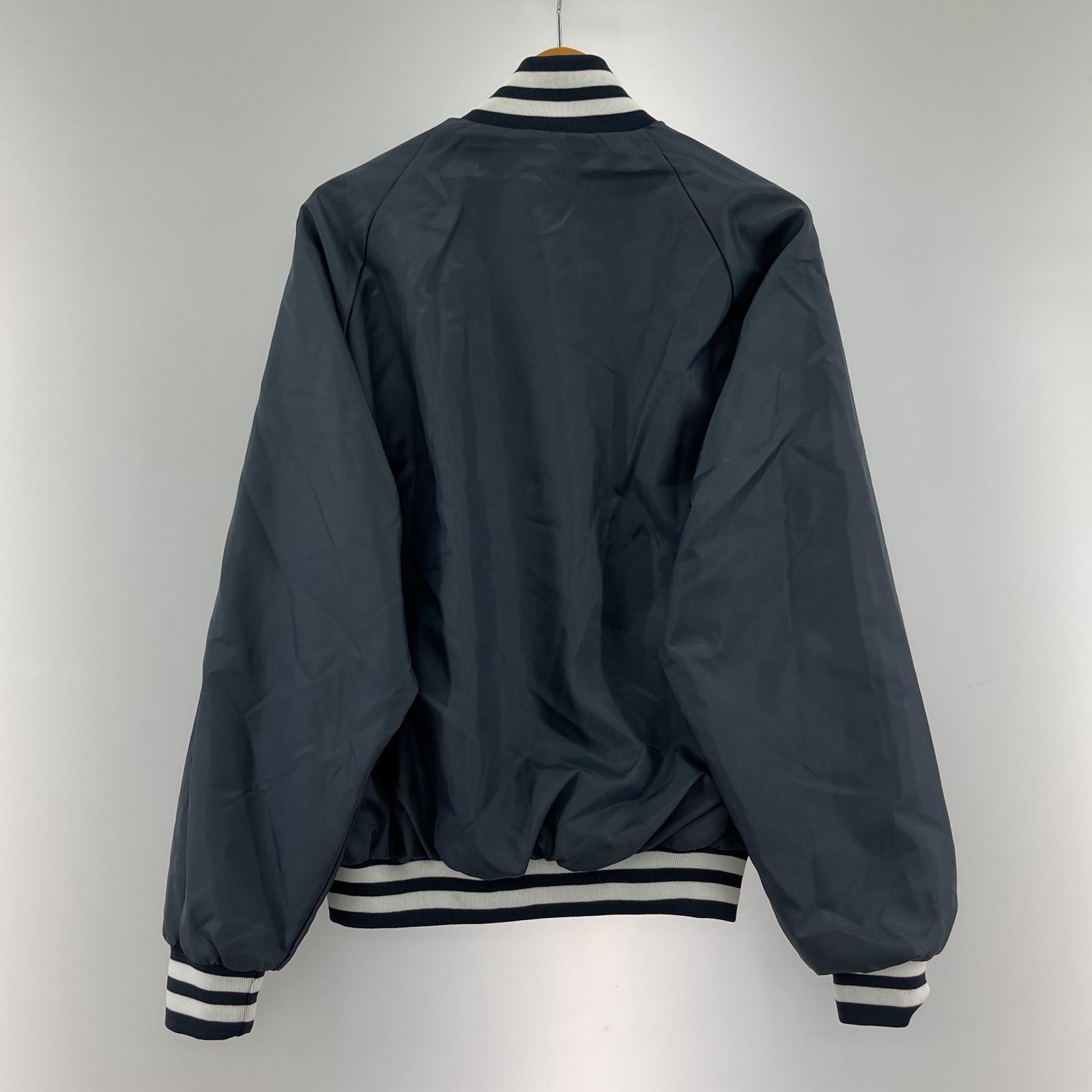 その他アウター FELCO USA製 ナイロンスタジャン 紺 S グレー