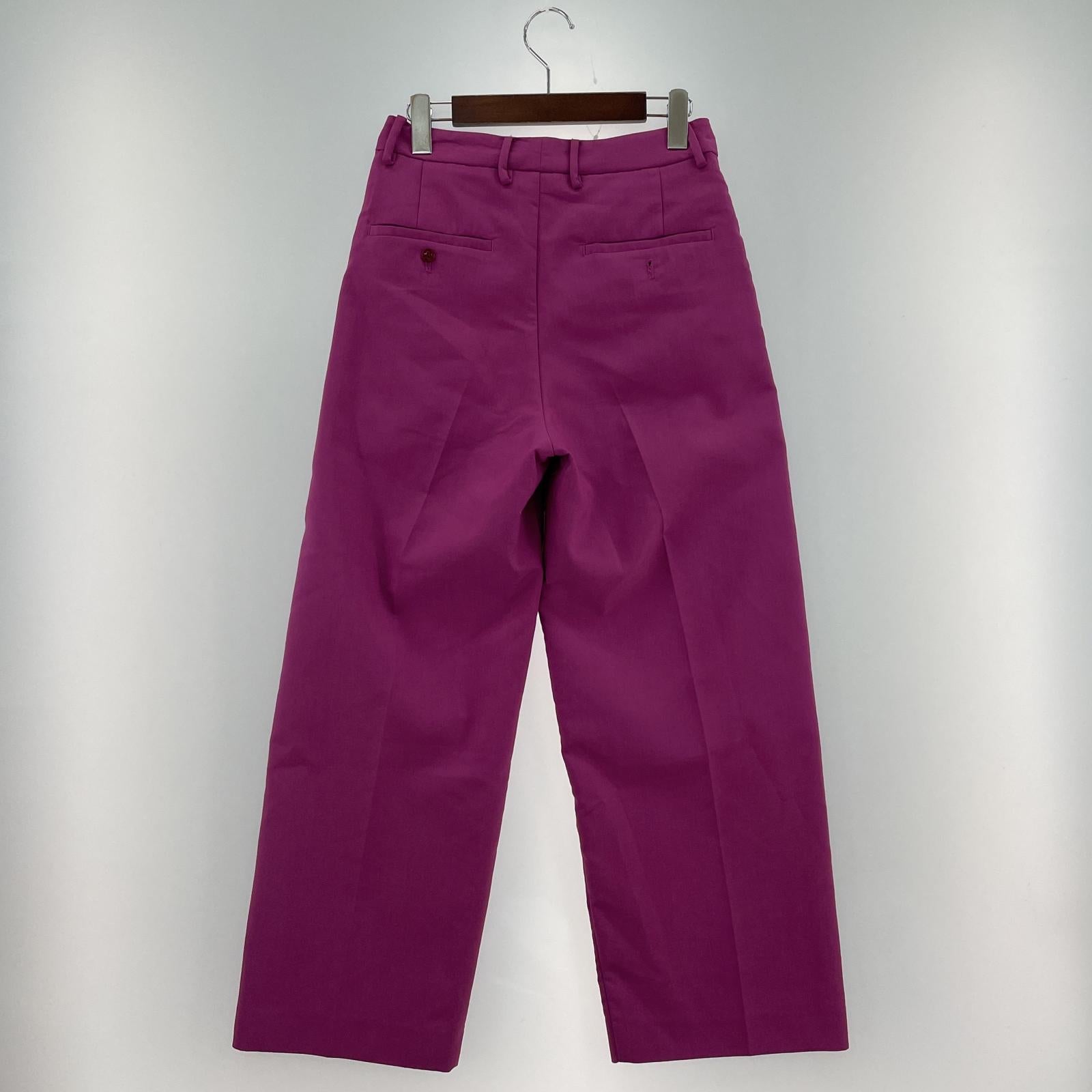 その他ボトムス BEAMS BOY ソリッド ワイドスラックス 0