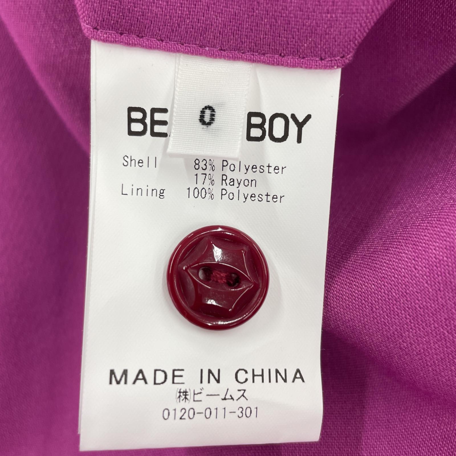 その他ボトムス BEAMS BOY ソリッド ワイドスラックス 0