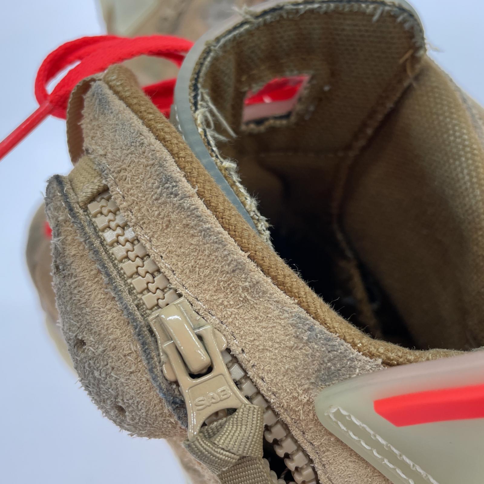 スニーカー Travis Scott × NIKE AIR JORDAN 6 26.0cm 26cm (US8 UK7 1/2 EU42) ブラウン