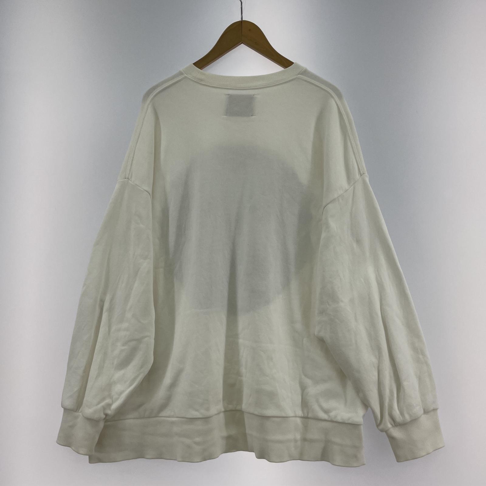 その他トップス MAISON SPECIAL 刺繍トレーナー (01) 1 ホワイト