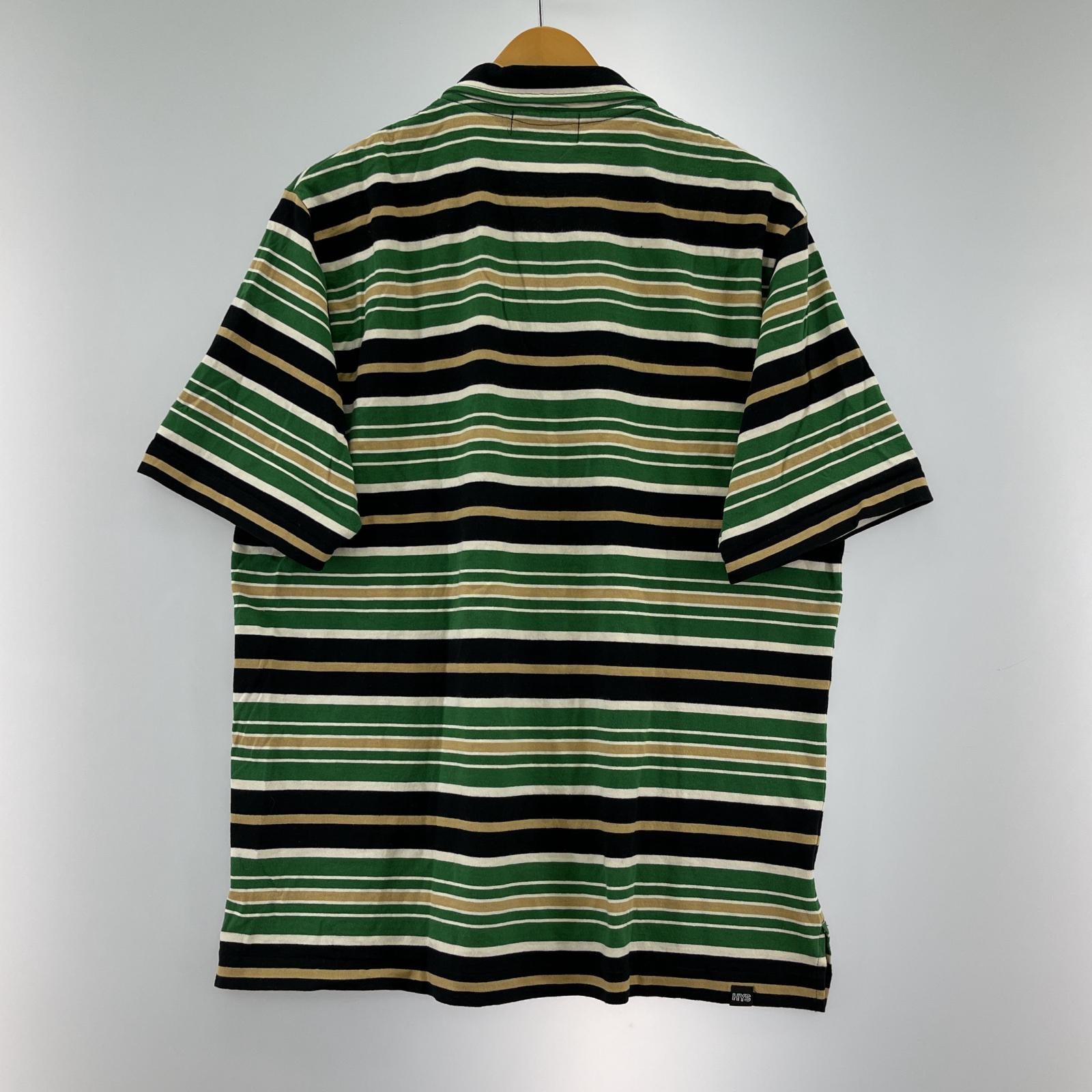 長袖シャツ HYSTERIC GLAMOUR ワッペン ポロシャツ L
