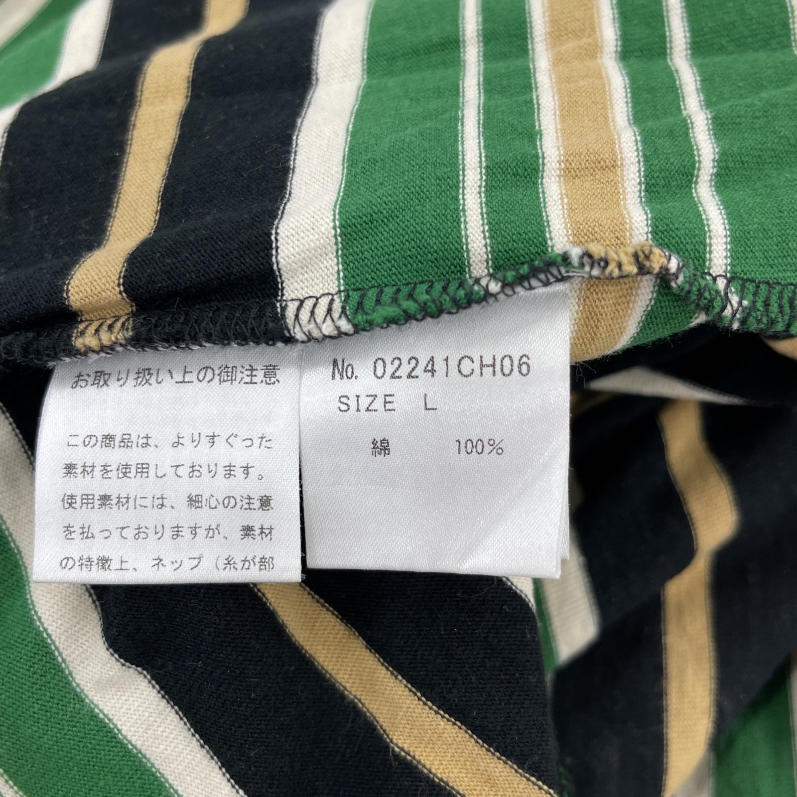 長袖シャツ HYSTERIC GLAMOUR ワッペン ポロシャツ L