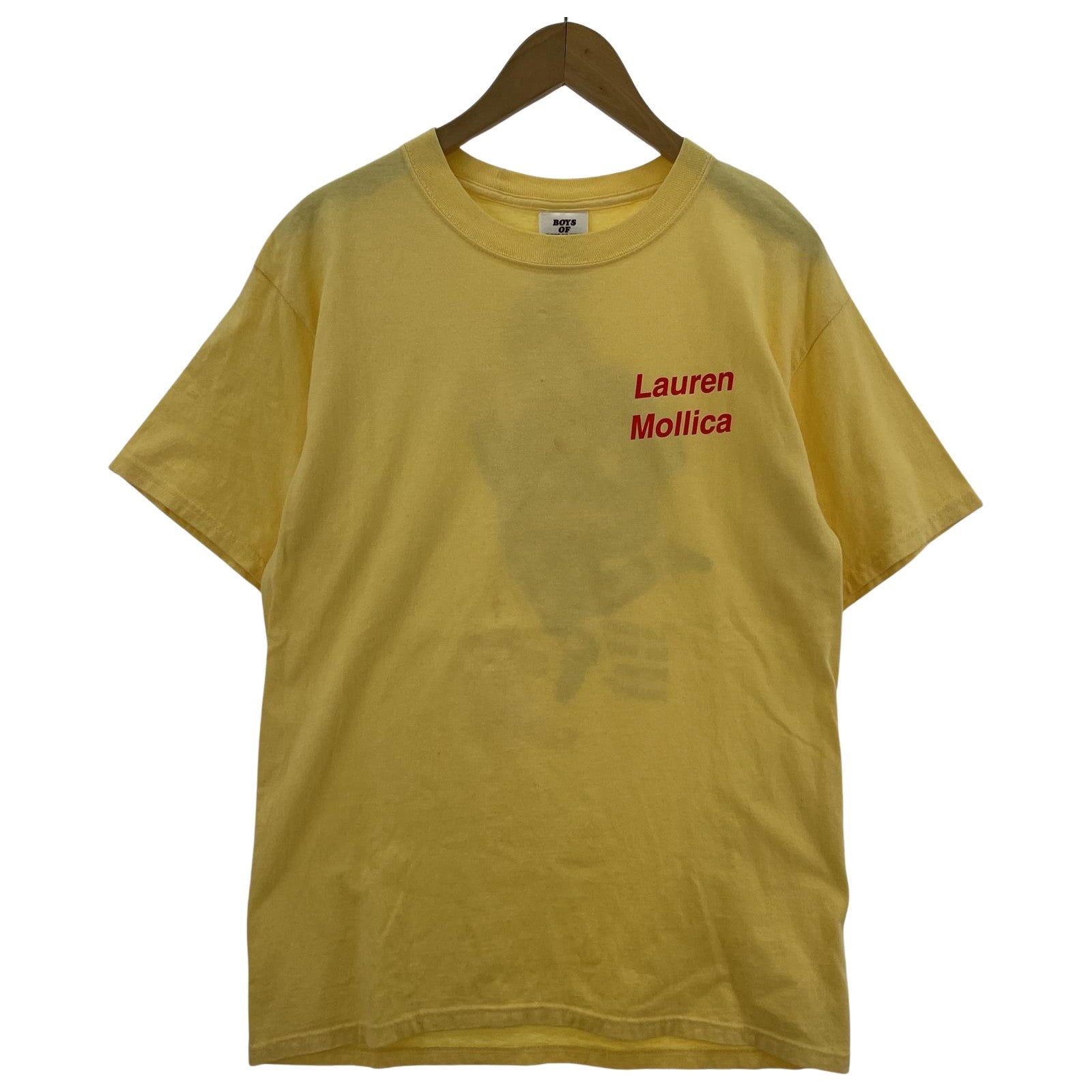 その他トップス BOYS OF SUMMER ピエロ プリント Tシャツ 黄 M M イエロー